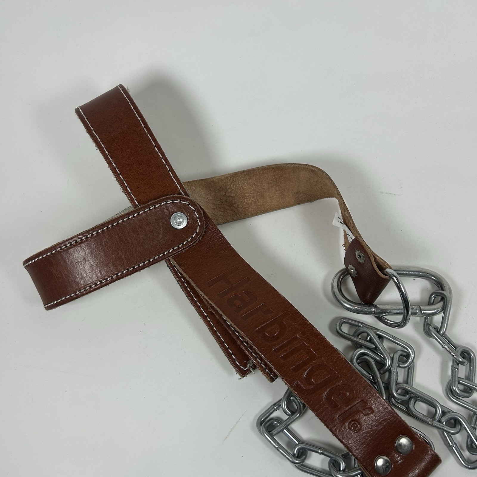 Harbinger Weightlifting Leather Horse Head Harness Excellent Condition