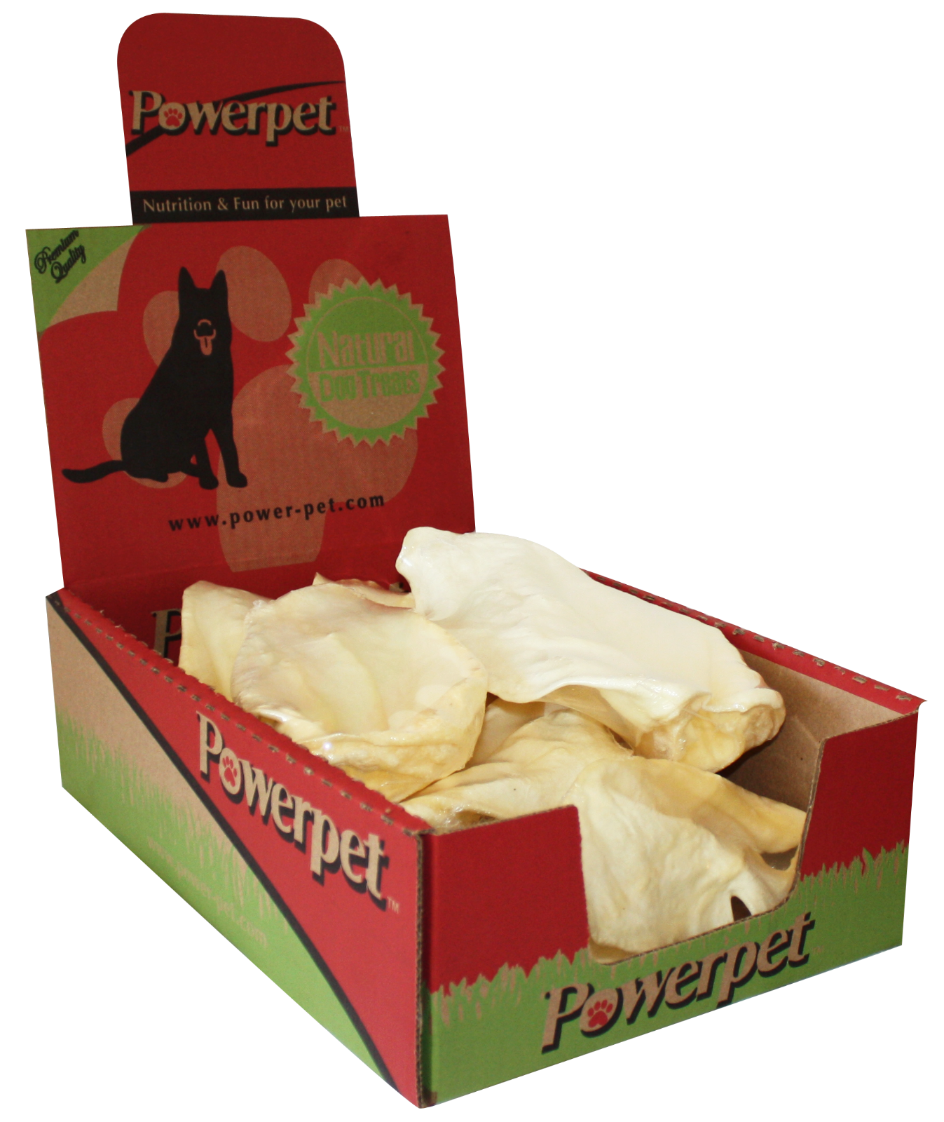 All Natural Beef Cow Ears DOG Treats in bulk Natural Flavor