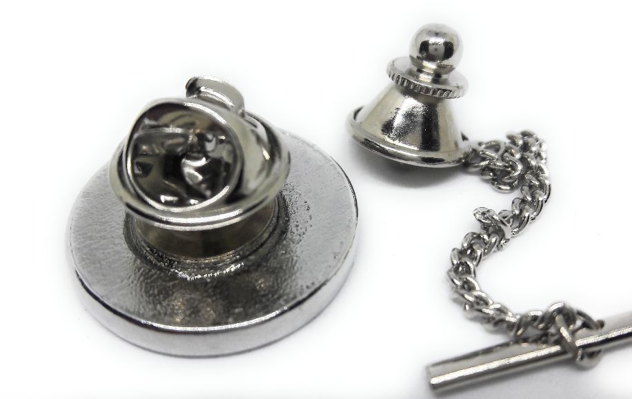 BARBER DIME DIME TIE TACK / LAPEL PIN