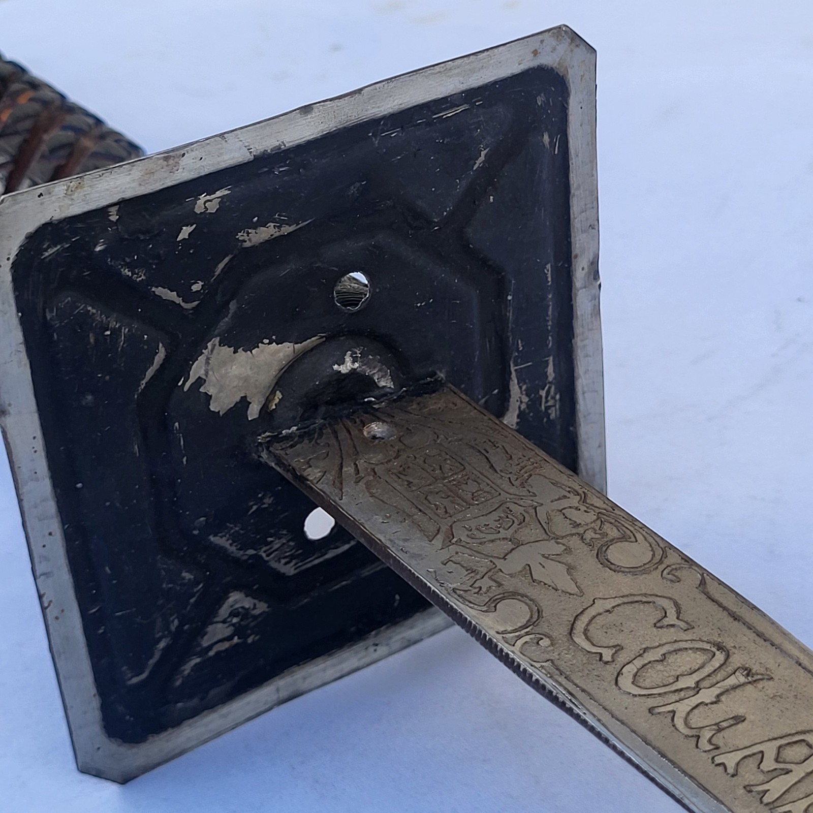 Very Unique Antique Toledo Spain Steel Sharp Sword