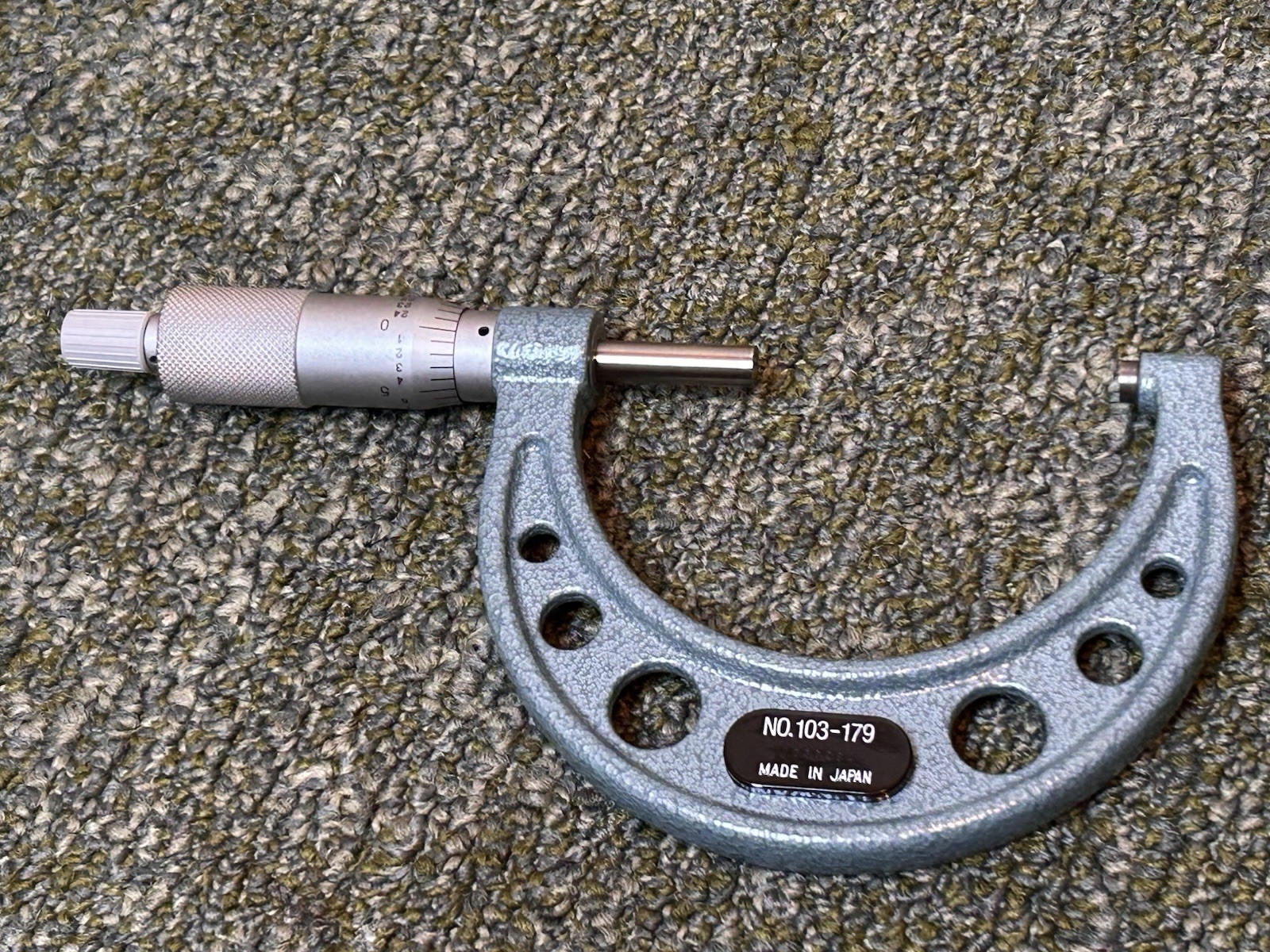 MITUTOYO 103-179 Micrometer 2-3 In .001 Excellent