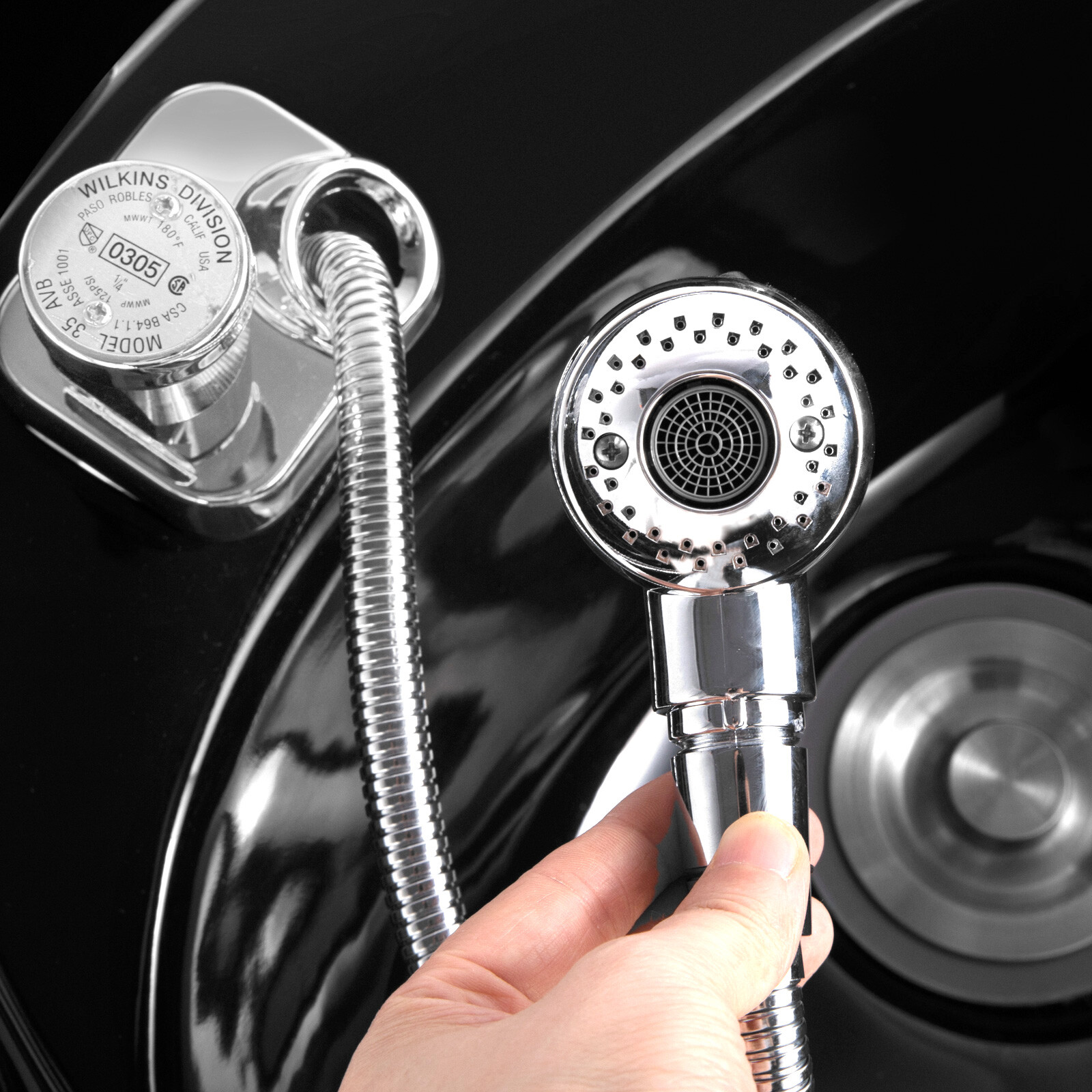 Barber Backwash Shampoo Chair Ceramic Bowl Sink Salon Beauty Spa Stylist Station