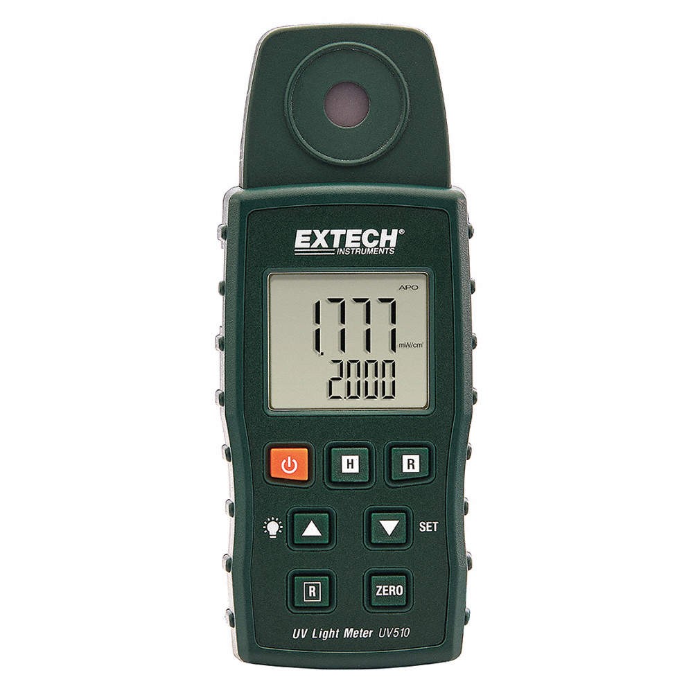 EXTECH UV510 UV Meter,  +/-4%Light ACC", FullSize, LC 453A54