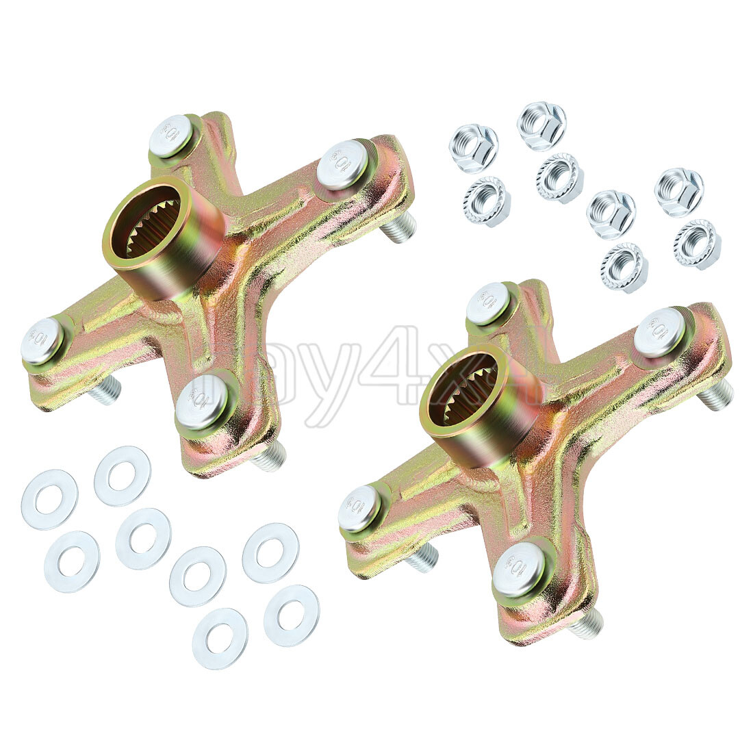 Pair Rear Axle Wheel Hub For Yamaha Raptor 250 350 660 700 1PE-F53K0-00-00