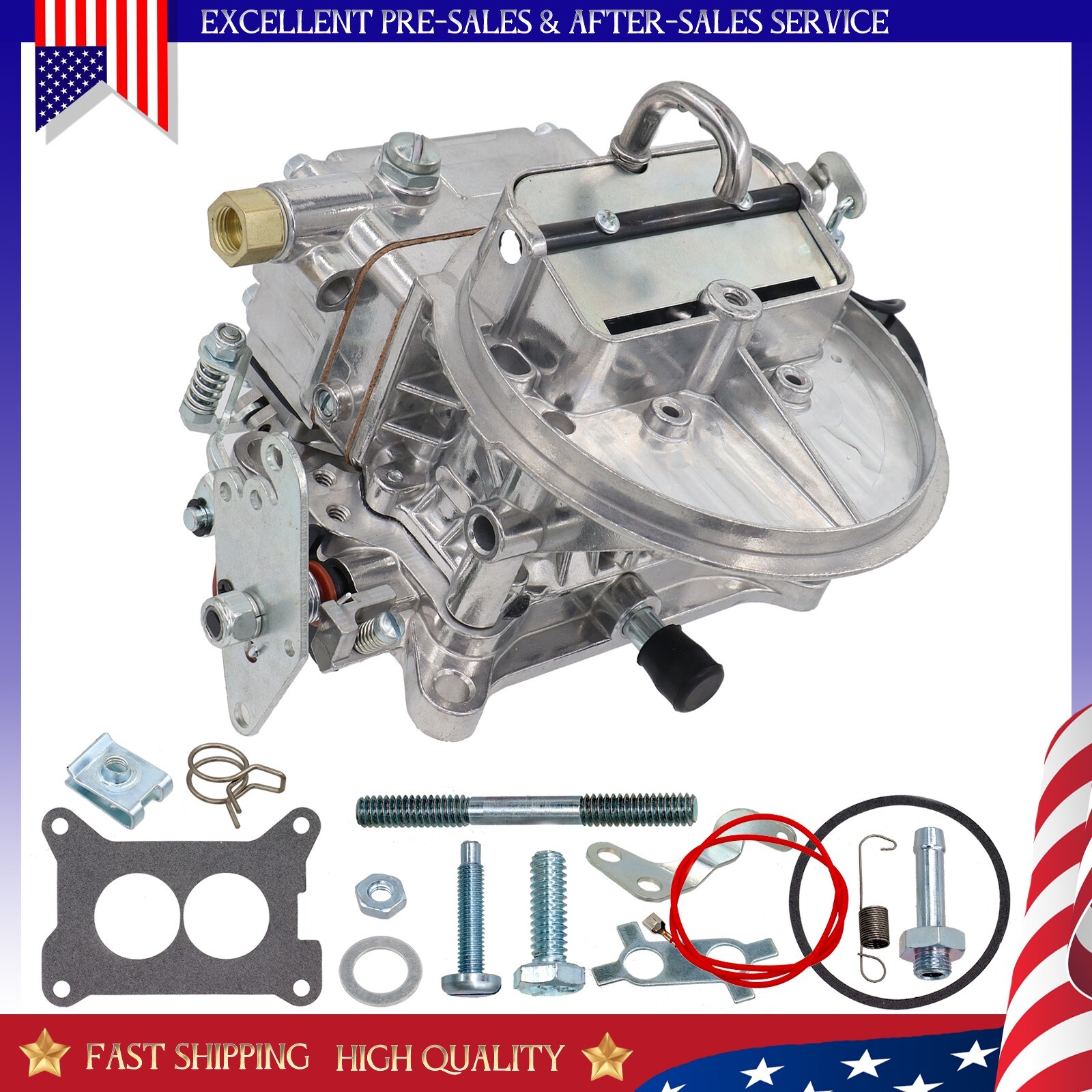 Marine Carburetor 500 CFM Electric Choke 0-80402-2 For Holley 2300 Gas New 🔥