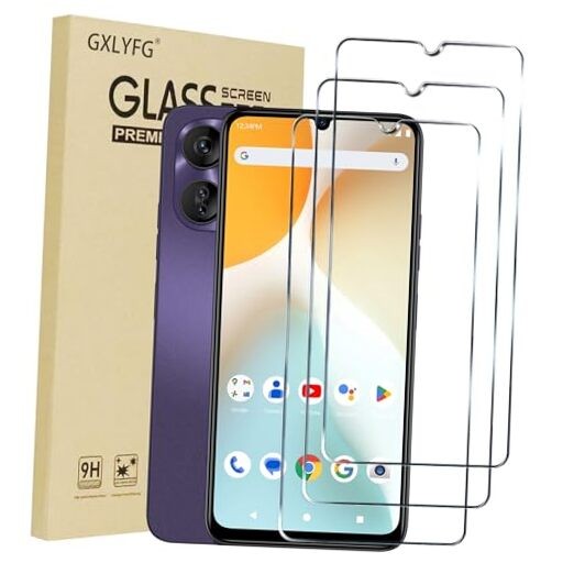 3 Pack Tempered Glass Screen Protectors for BLU G64, BLU G44, BLU G64L,Anti