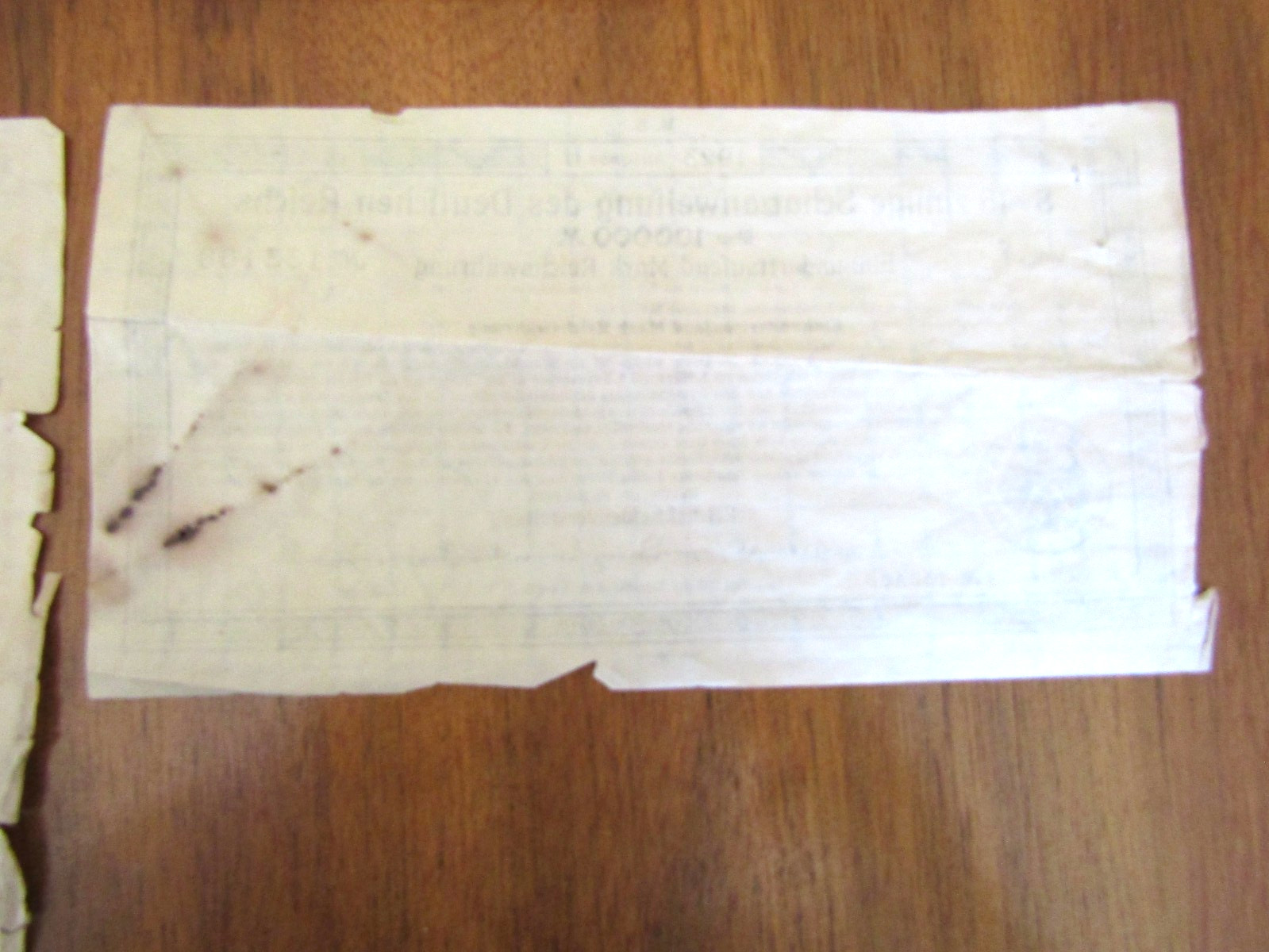 1923 8-15 zinfige Schatzanweifung des Deutfchen Reichs 1000000 German Bond