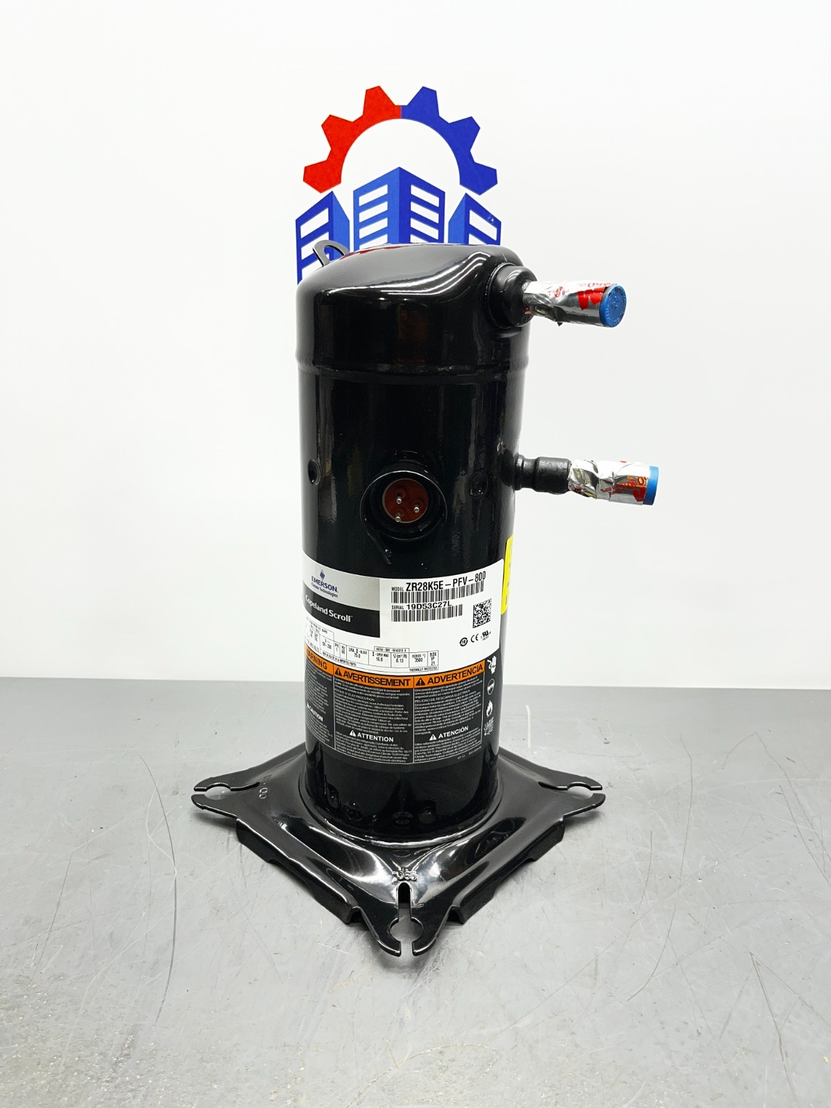 Emerson Copeland / ZR28K5E-PFV-800 / 208-230V / PH 1 / Compressor (NEW)