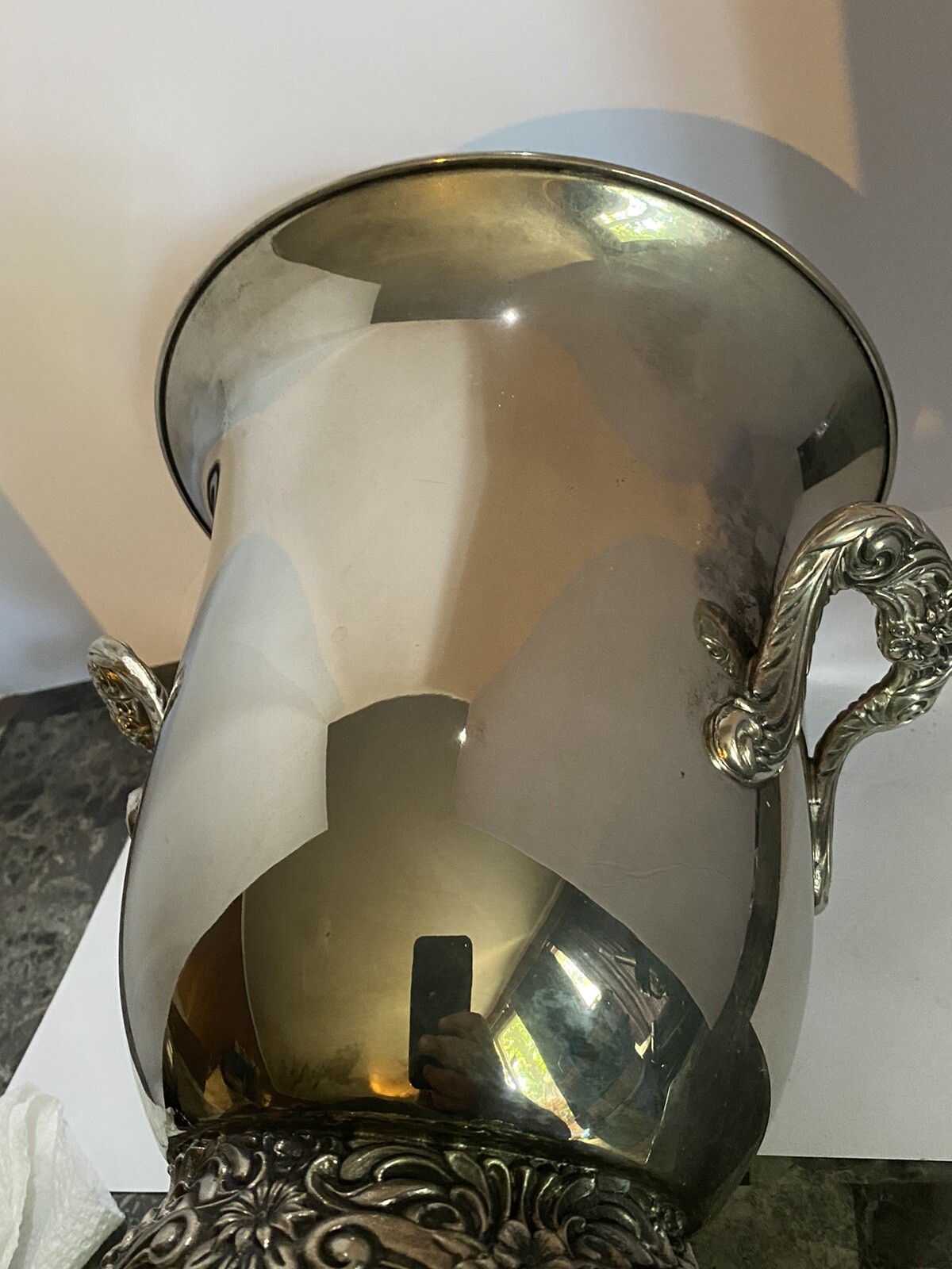 Champagne Bucket Reed Barton Silver Plate