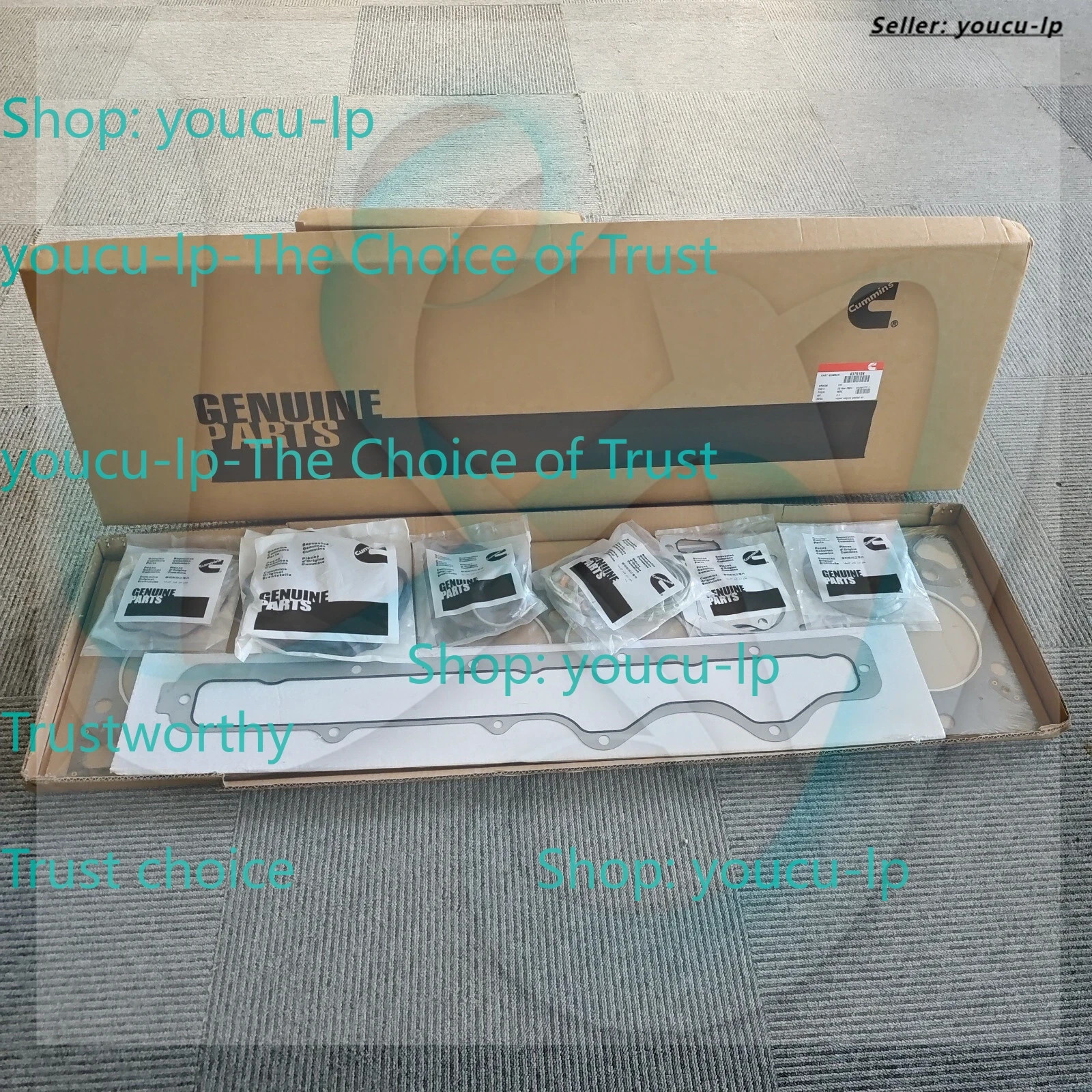 Upper Engine Head Gasket Kit 2881767 for Cummins ISX ISX15 QSX 4376104 4352146