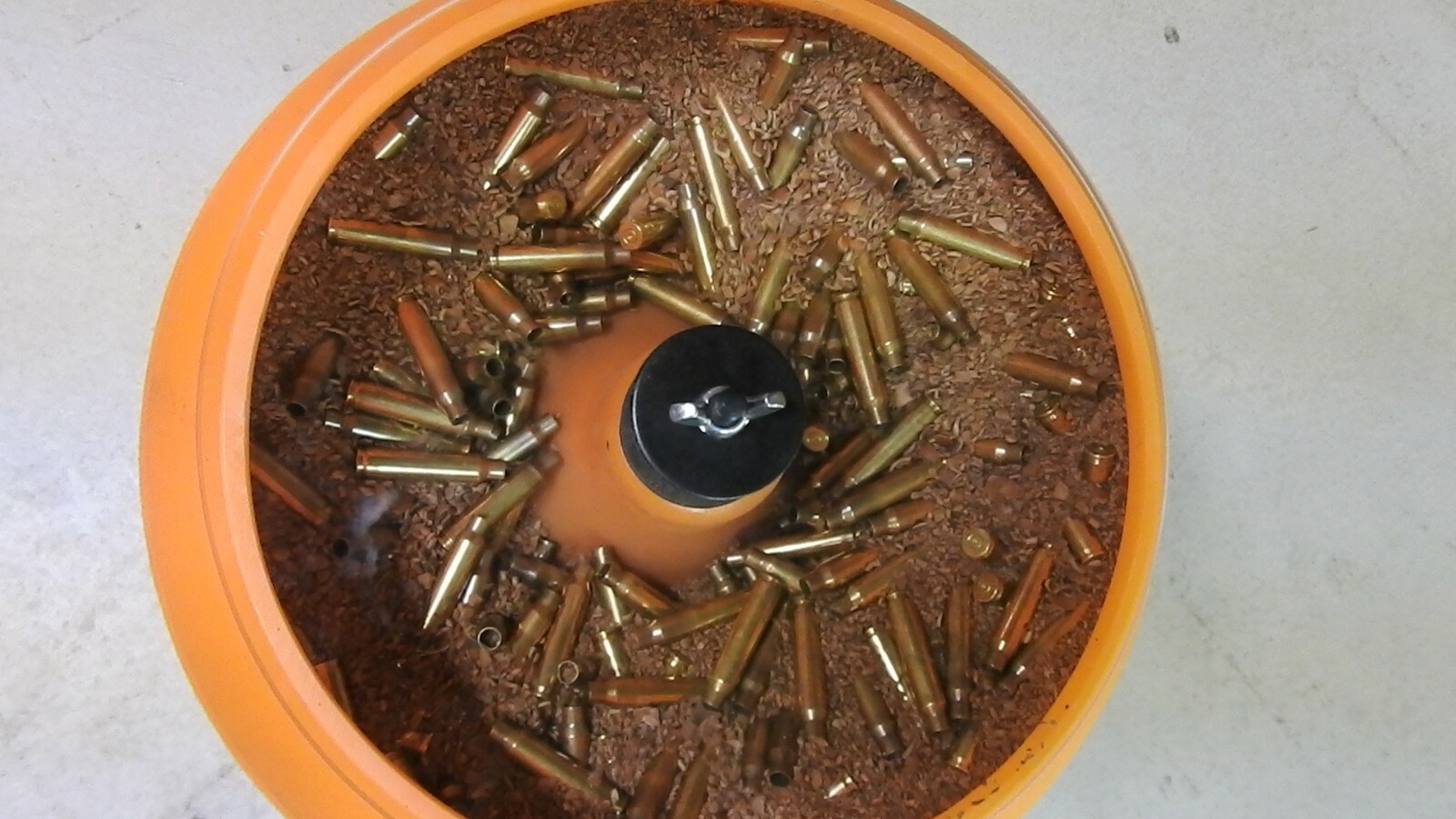 Hazel Shell Tumbling Brass Cleaning Media 18/40 - 10 lbs. (hazelnut shells)