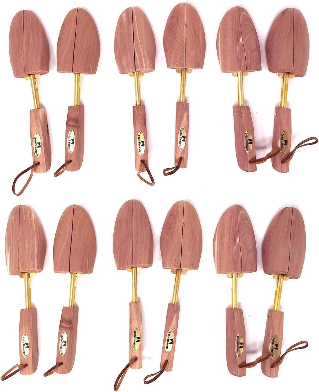 Little Wholesale Program - Combination Cedar Shoe Trees - 6 Pairs