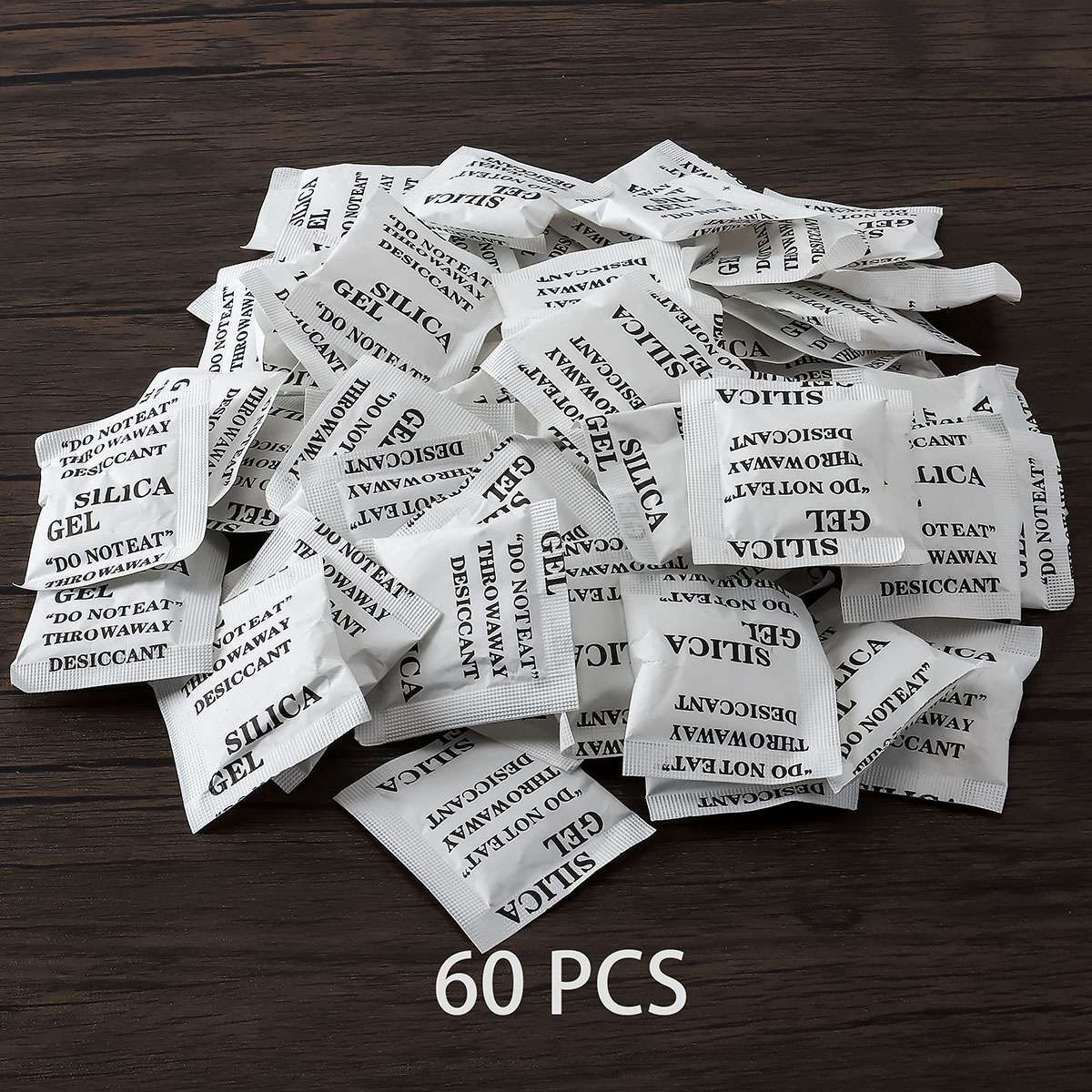 160/60 Packets Silica Gel Desiccant Packets Moisture Absorber Drying Bags Lot