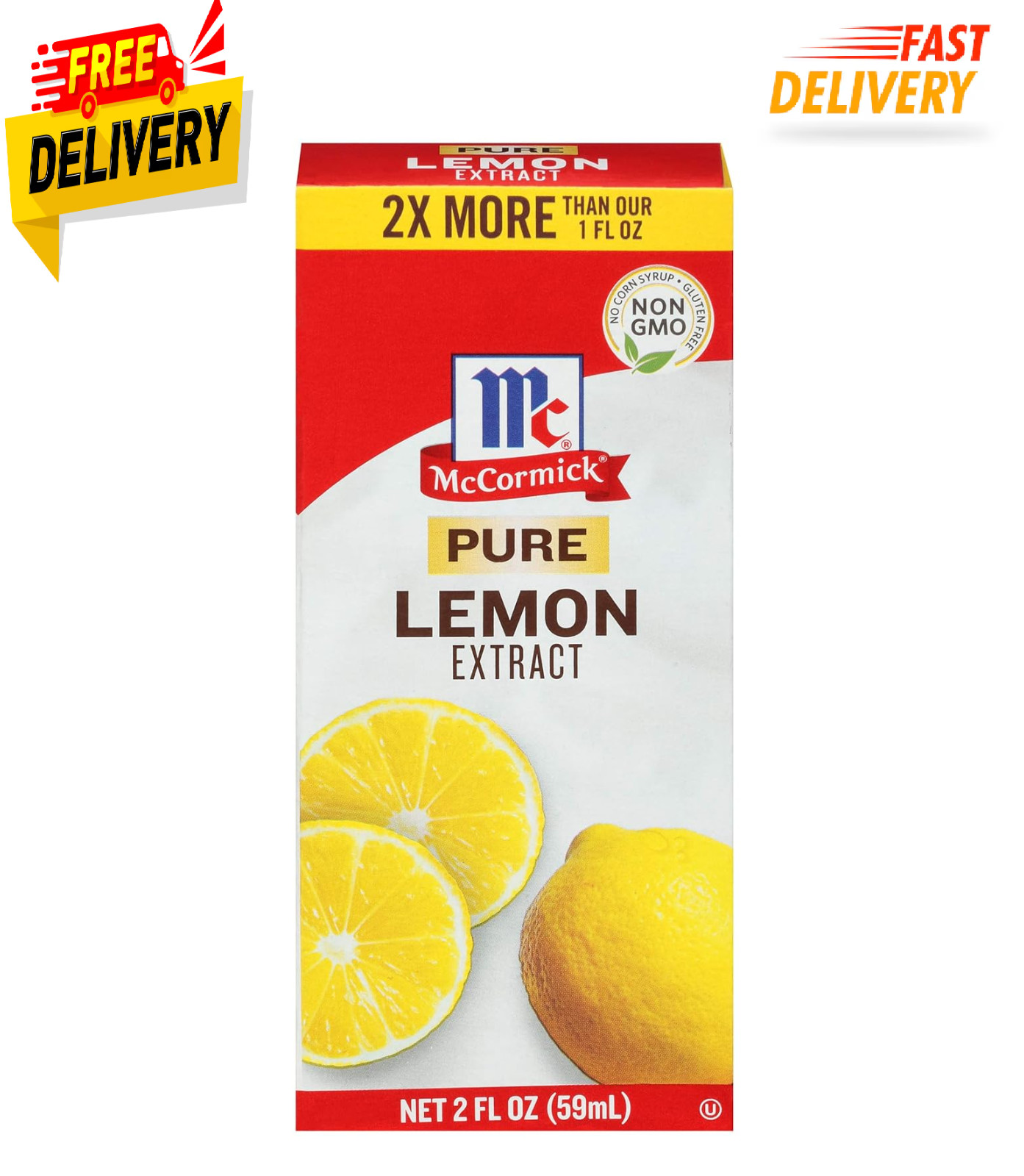 McCormick Pure Lemon Extract, 2 fl oz