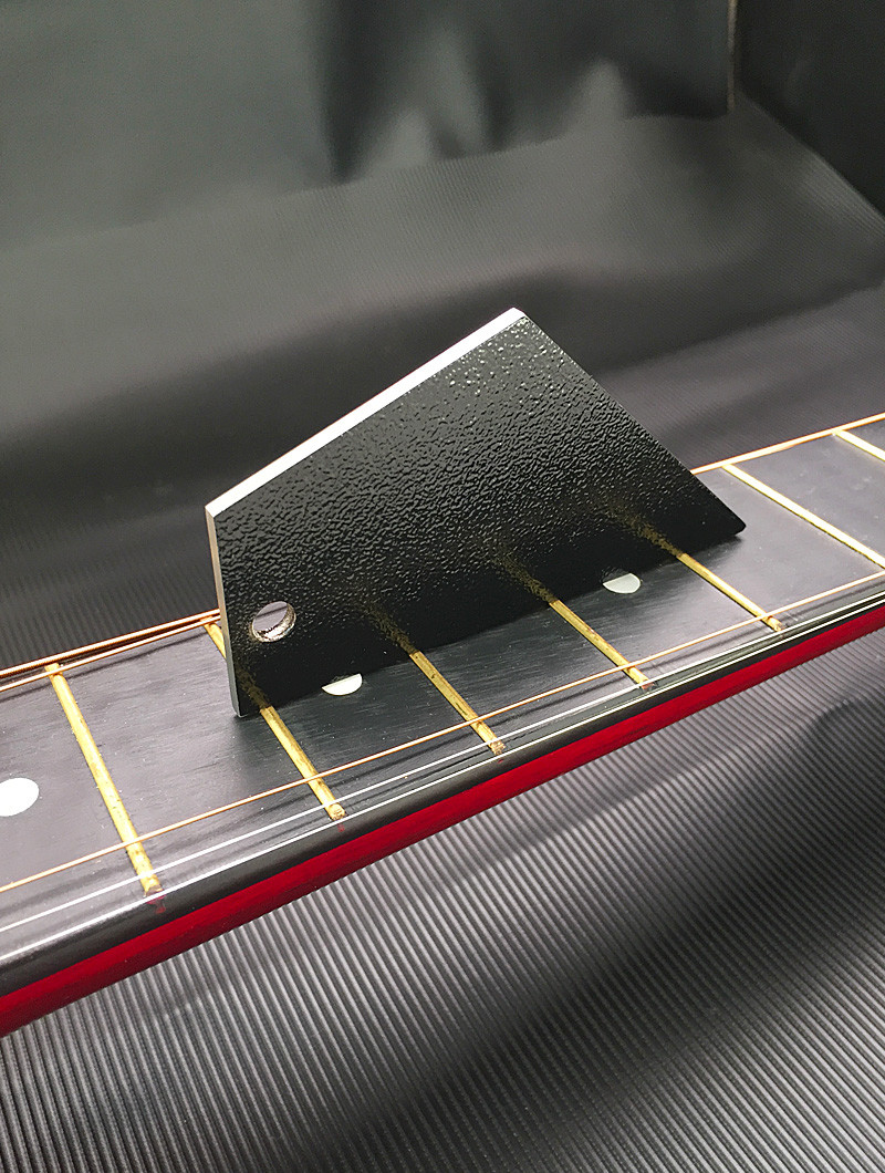 Professional Stainless Steel Guitar Fret Rocker Leveling Luthier Tool