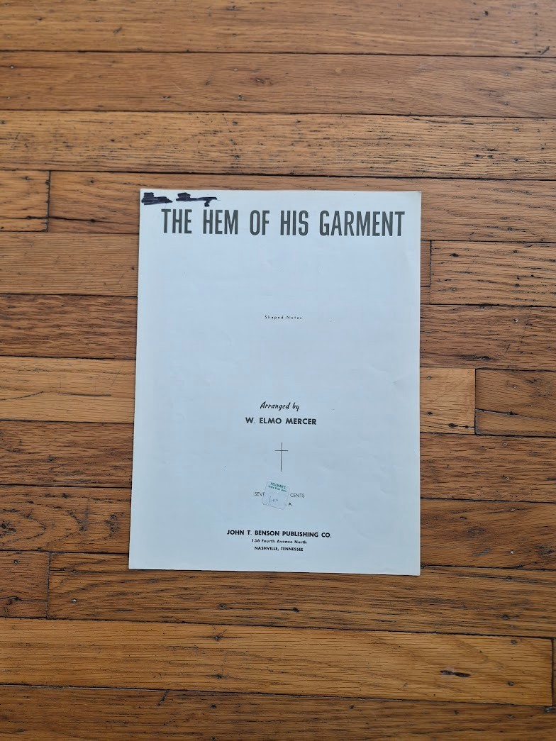 VTG Religious Spiritual Church Sheet Music