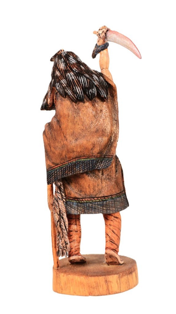 Hopi Kachina Soyoko Wuhti By M L Kooyahoema