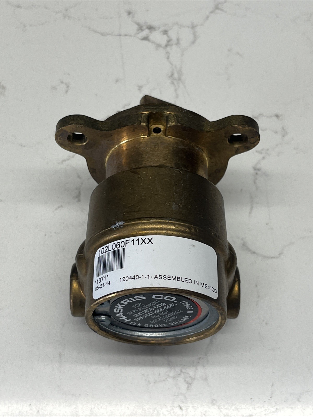 Procon Pump Part #: 102L060F11XX