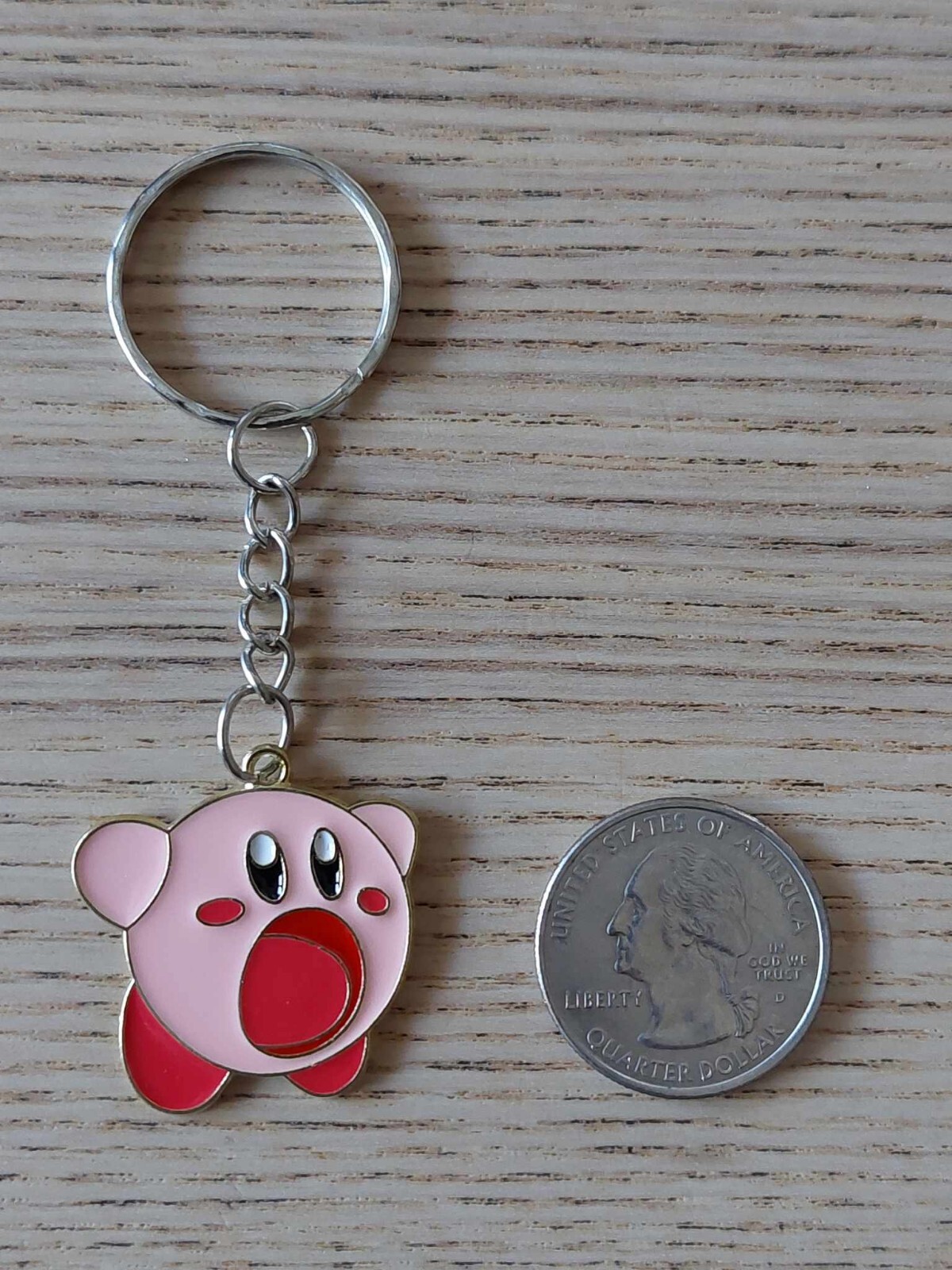 Kirby Small Metal Keychains Good Condition Buy One Get One Free! (Add 2 to Cart)