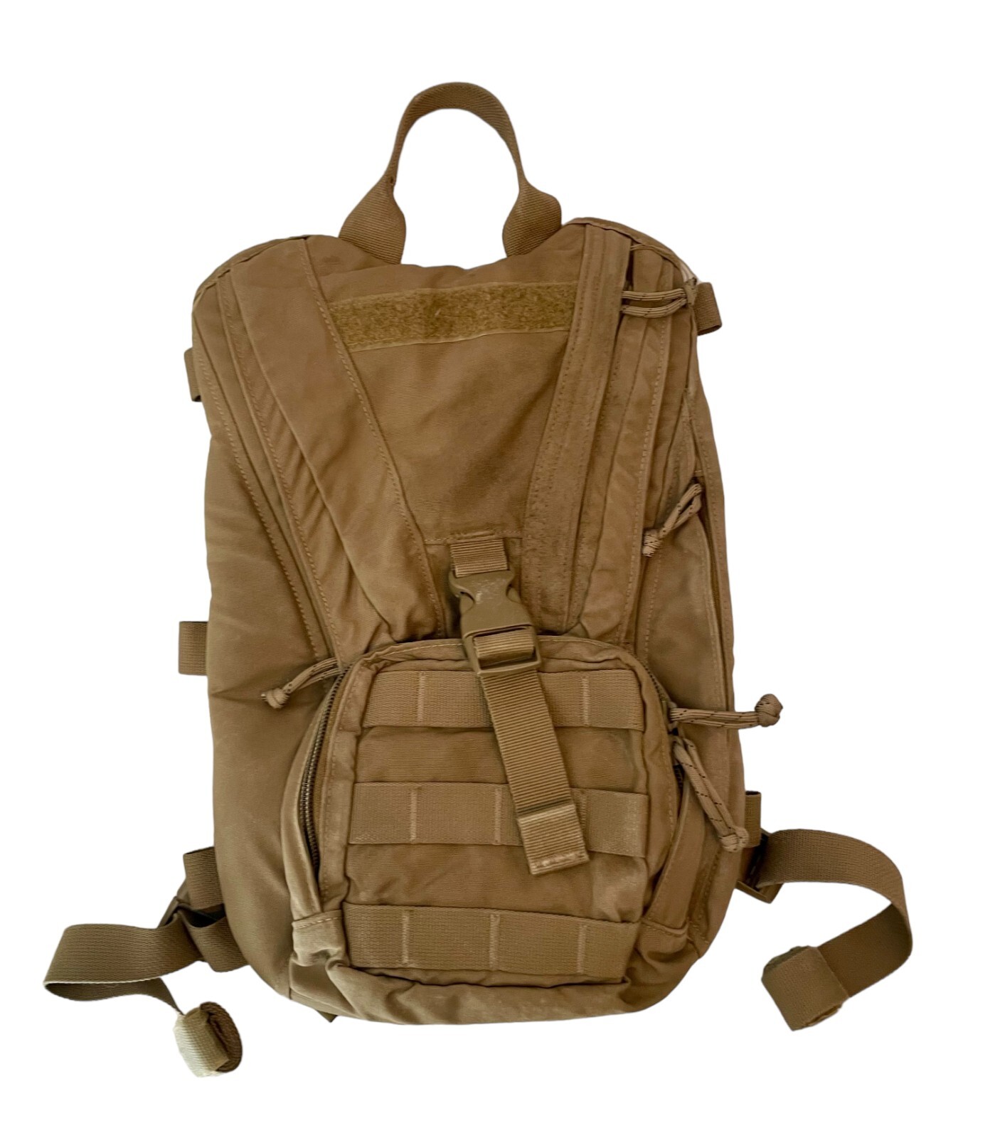 USMC FILBE Hydration Carrier Coyote Brown Backpack Pouch (No Bladder) USGI VGC
