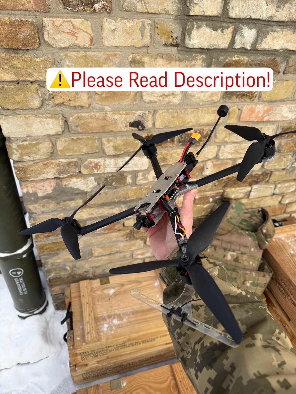 Russian FPV Drone Kamikaze/ Ukraine War/ VT-40/ Ready to fly!