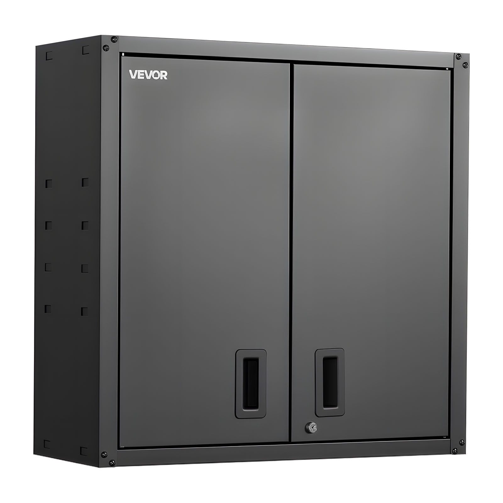 VEVOR Metal Wall Cabinet 30 inch Wall Mounted Cabinet with Adjustable Shelf