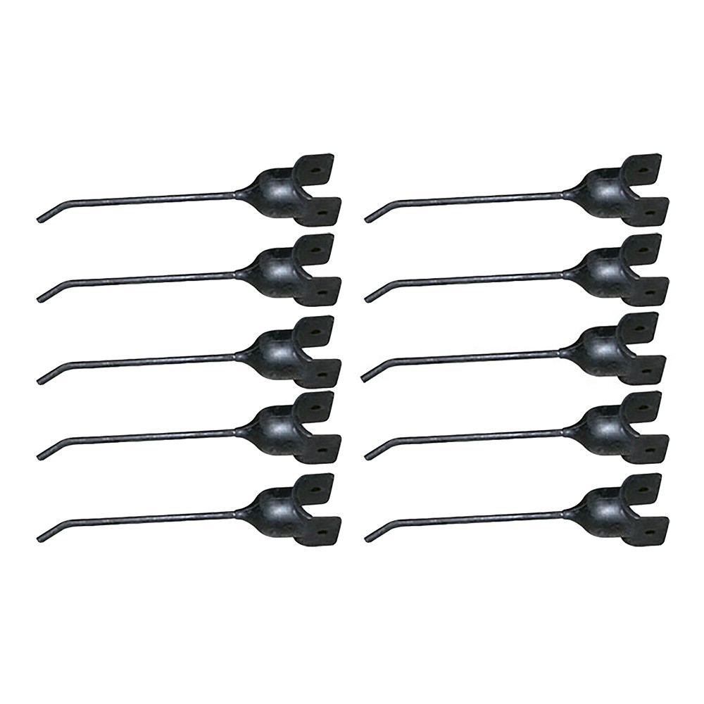 10 Rubber Mount Rake Teeth Fits John Deere RMT7 RMT-7 700 74 673 672 AE47389