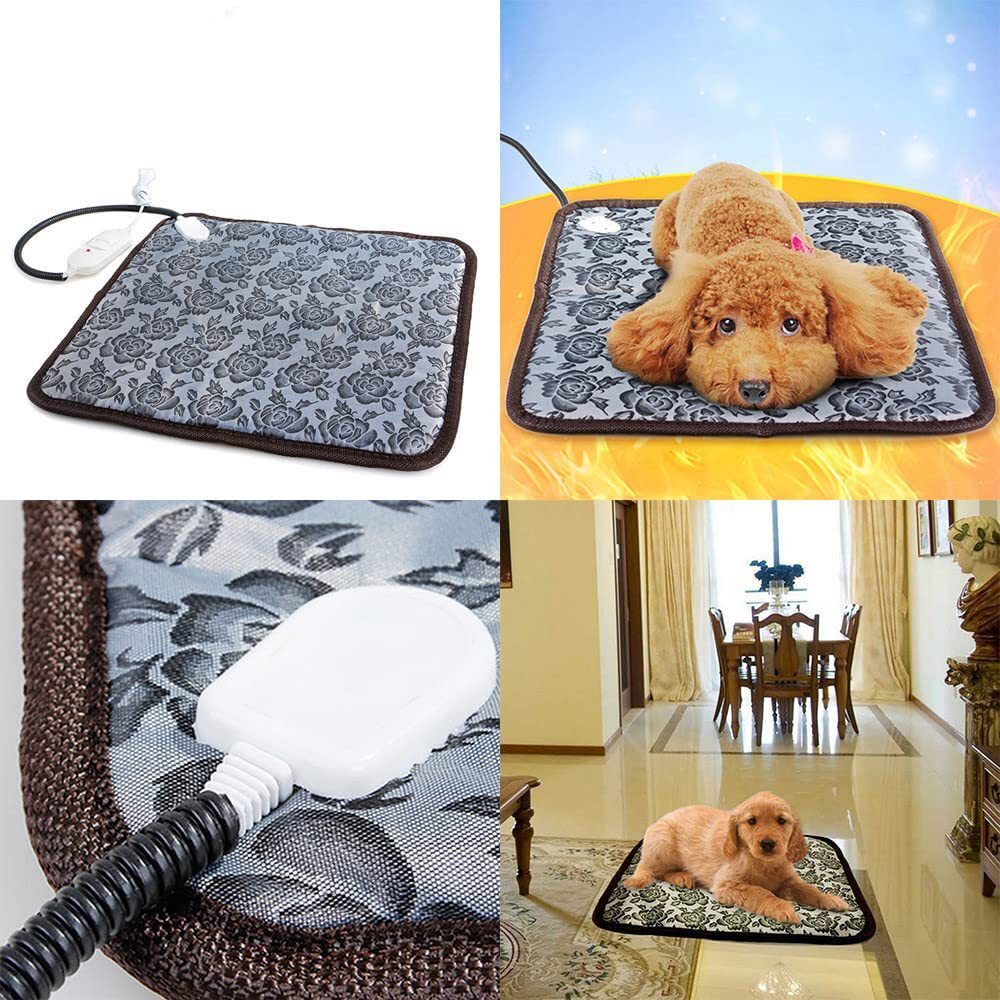 Pet Heating Pad for Cat Small Dog Electric Blanket Winter Warming Pad Waterproof