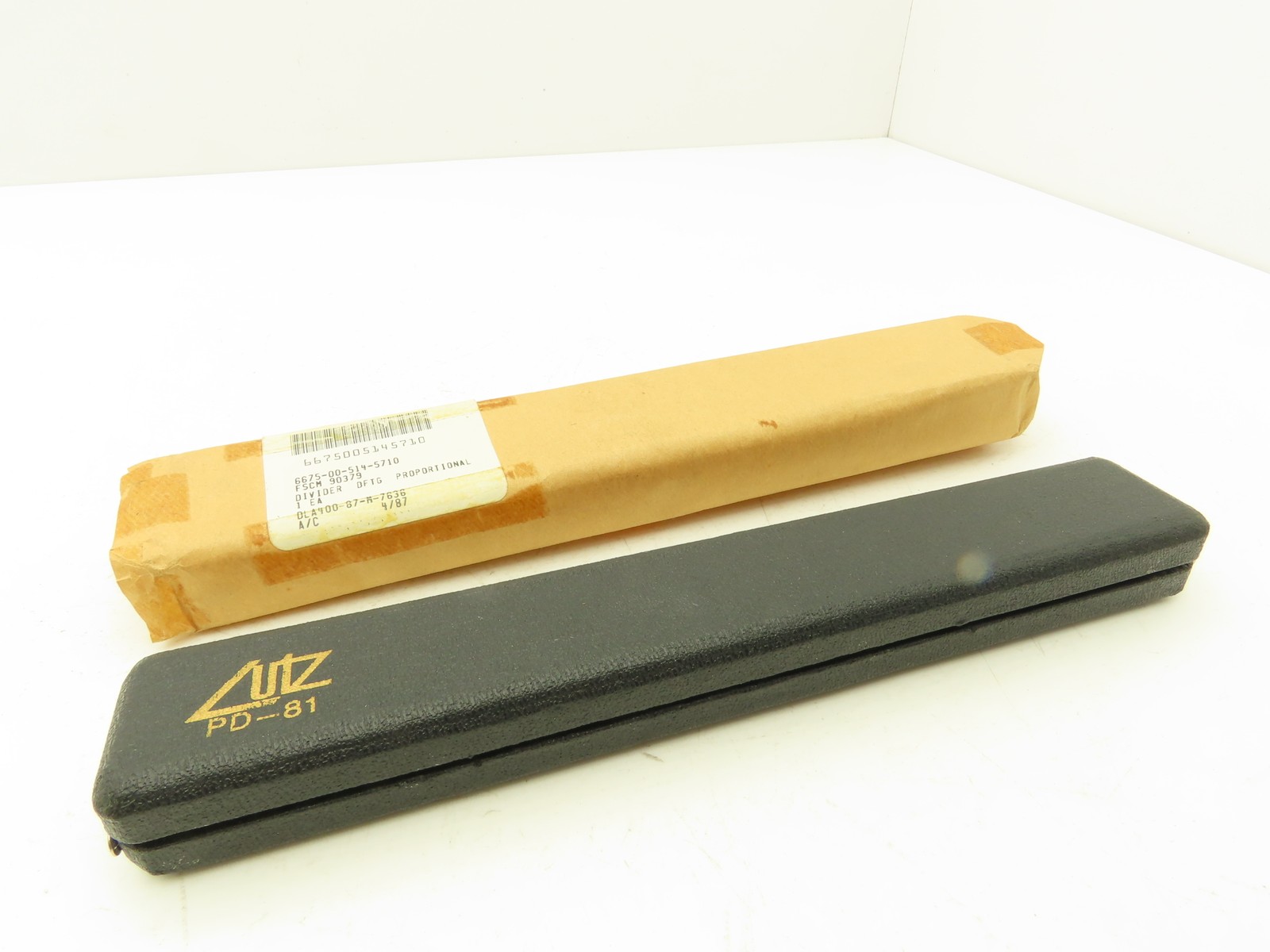 Lutz PD-81 Lutz Deluxe Drafting Proportional Divider W/Case Never Used