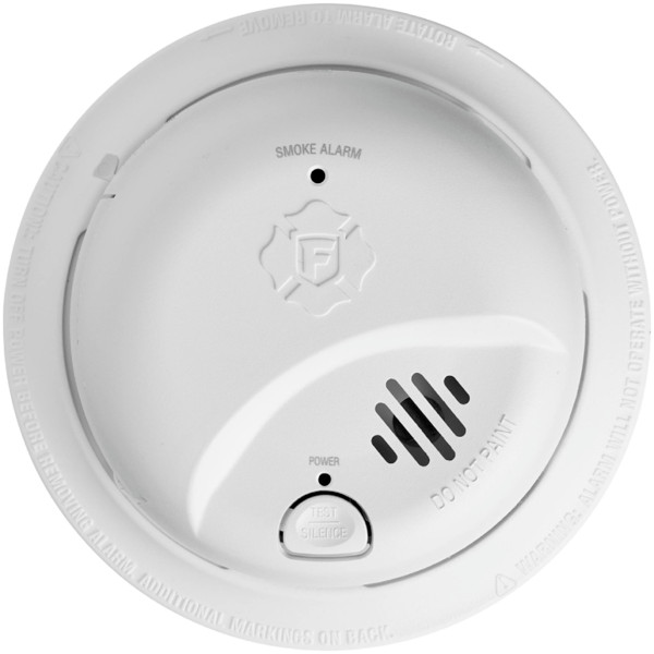First Alert 9120B/ SMI100-AC Smoke Detector & Alarm, AC Powered Battery Backup