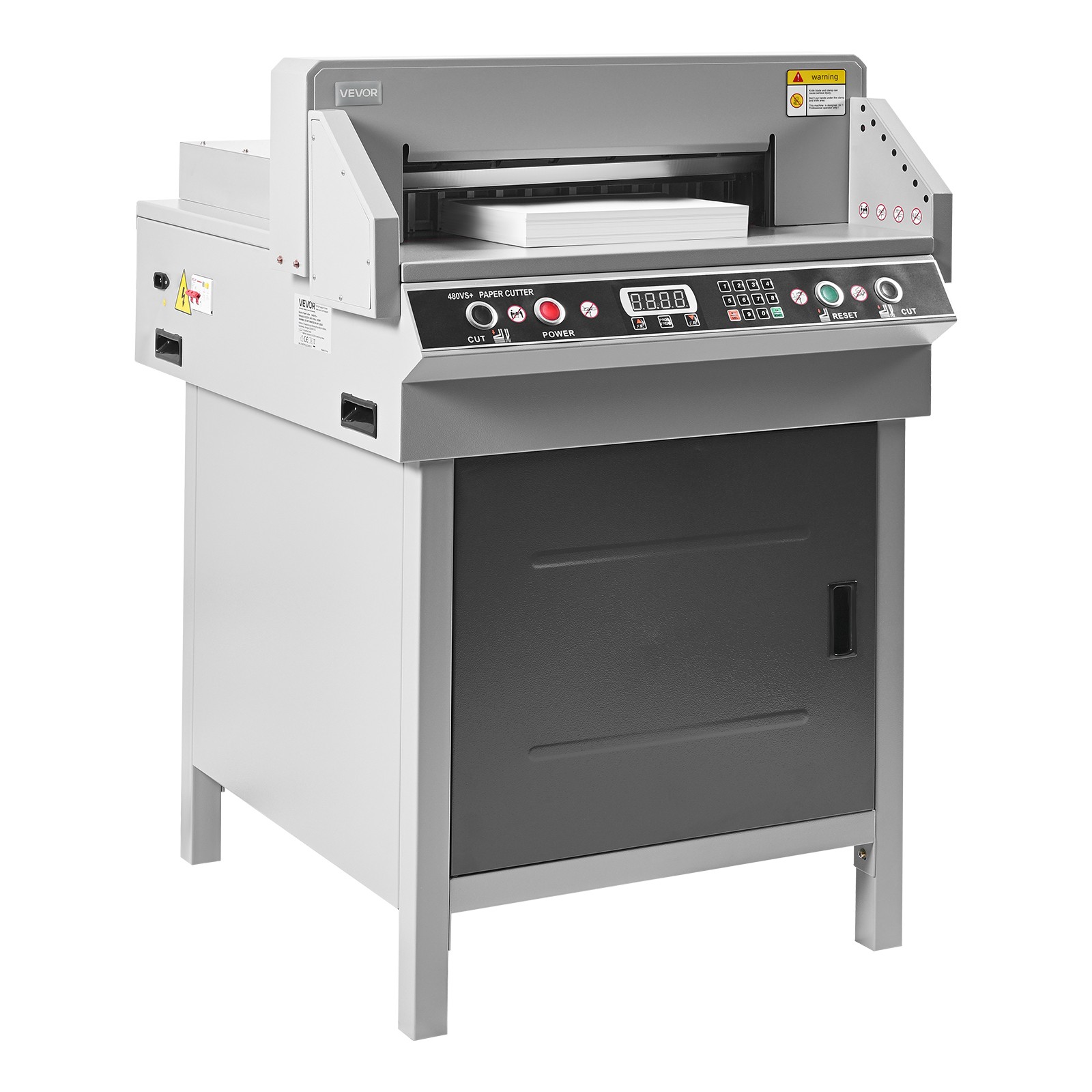 VEVOR Electric Paper Cutter 18.9 in Cutting Width 1.97 in Cutting Thickness