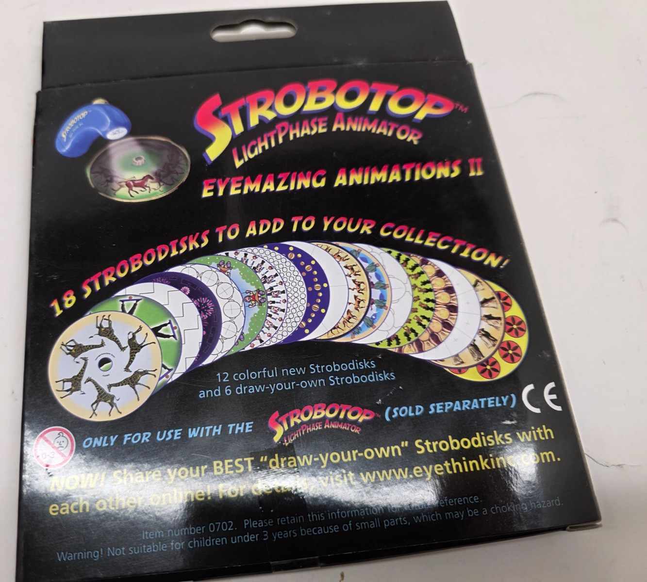 Strobotop Lightphase Animator Eyemazing Animations II Strobodiscs Eye Think