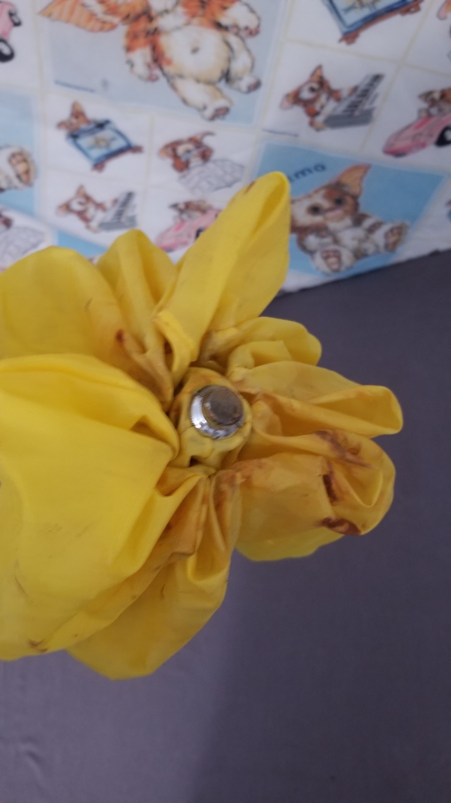 Rare 1992 Walt Disney World Splash Mountain Grand Opening Press Event Umbrella