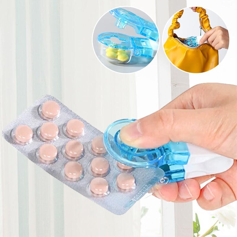 Portable Pill Taker Pollution Medicine Popper Tablet Dispenser For The Elderly