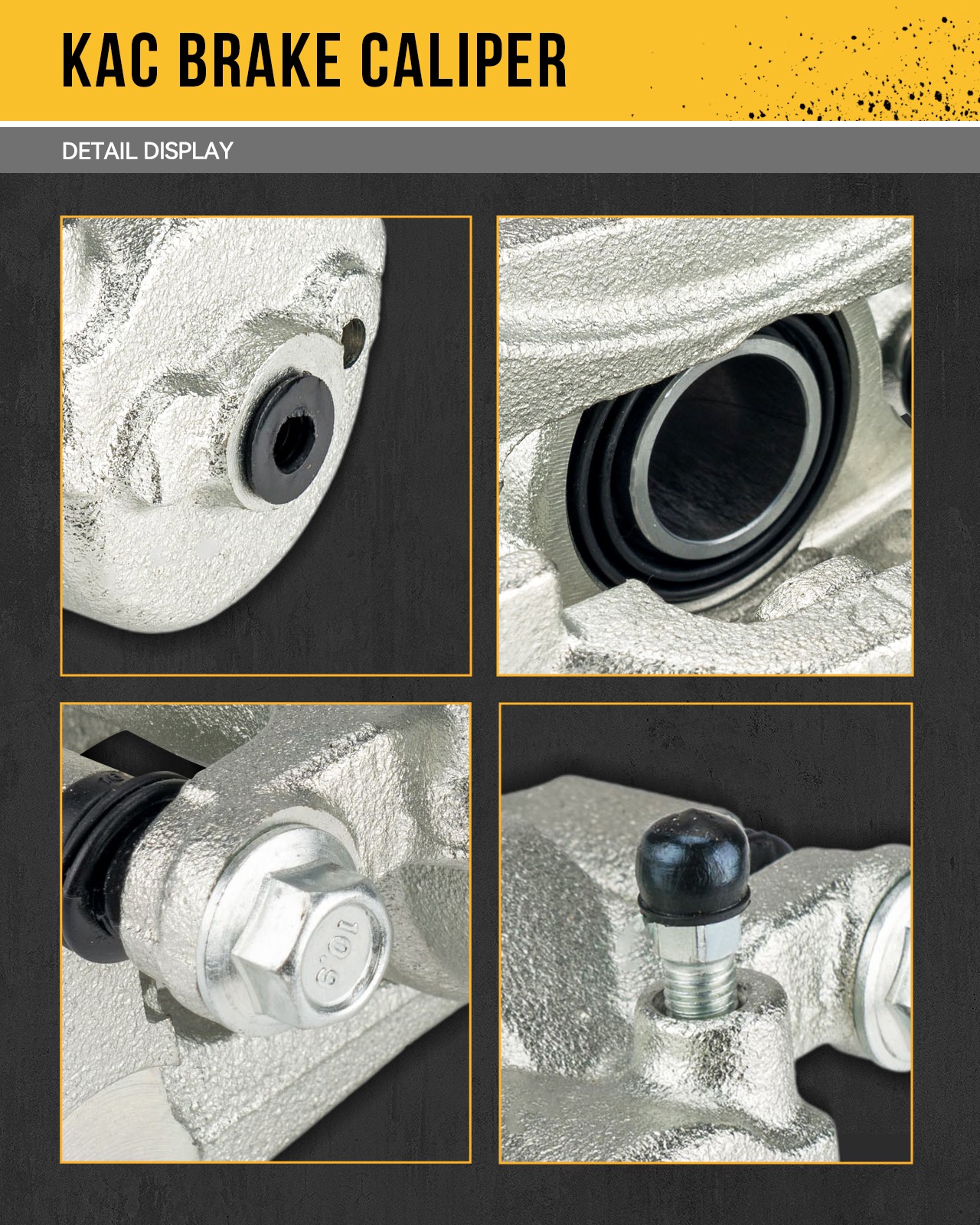 2 Front Brake Caliper for Dodge Ram 1500 2006-2008 Dakota 2005-2008 18B5008/09