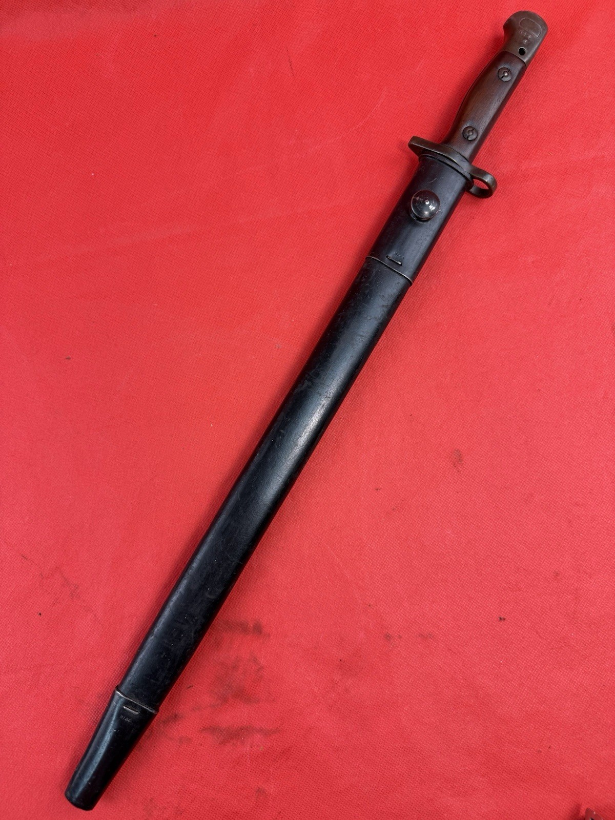 Original WW1 Era Canadian M1907 SMLE Bayonet 1918 Sanderson Arsenal