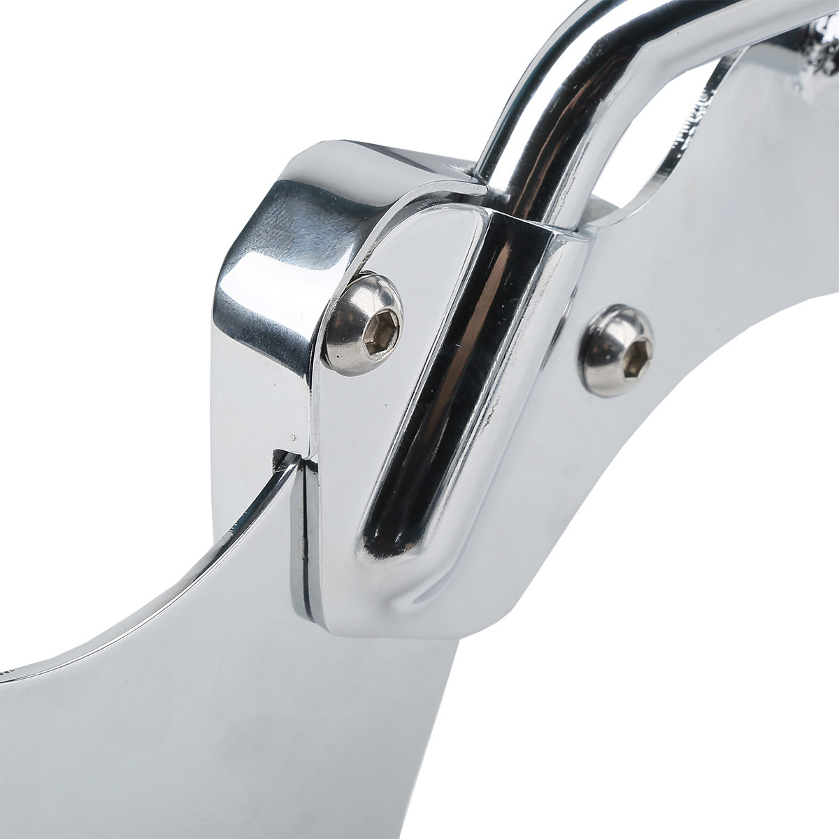 Detachable Backrest Sissy Bar W/ Luggage Rack For Harley HD Touring Models 94-08