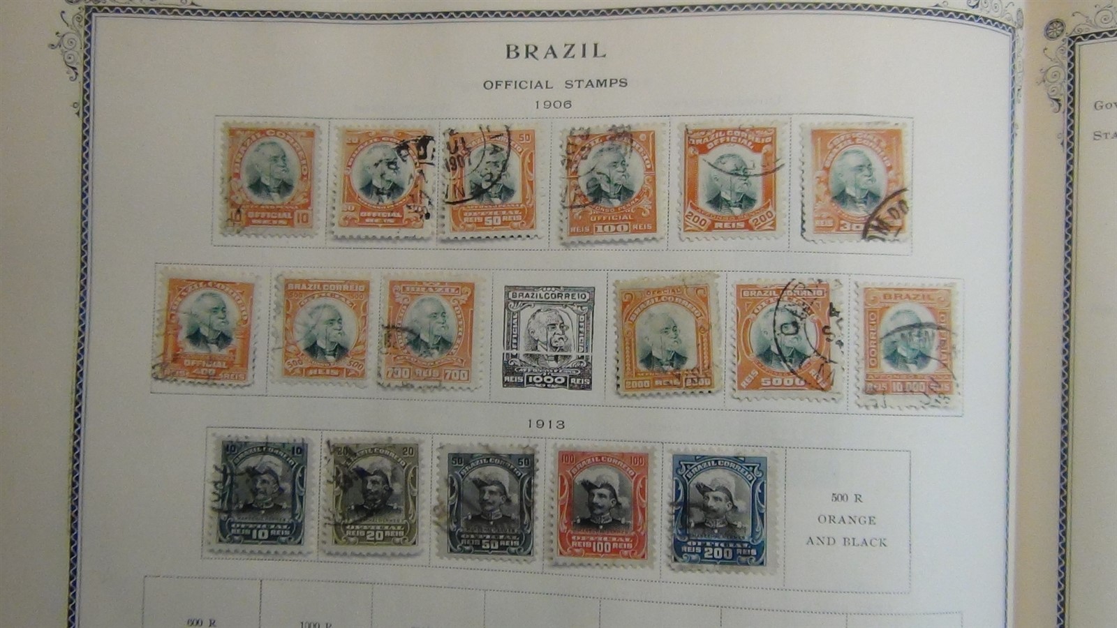 Stampsweis WW collection in Brown Scott Int'l 1901-1920 est 2715 stamps