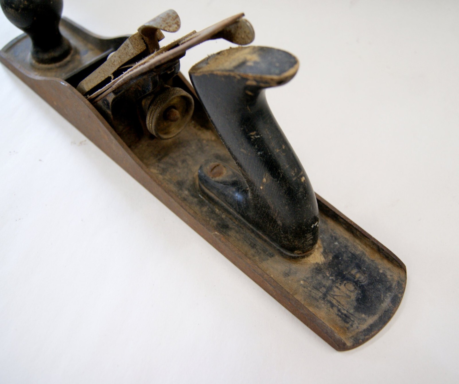 Vintage Original Ward's Master No 5 Smooth Bottom Wood Plane