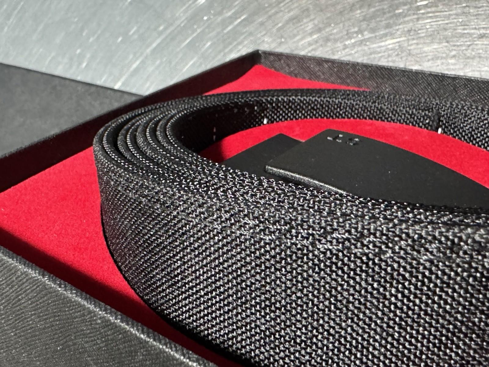 Savage Tacticians EDC Ratchet Belt BLACK Adjustable (28" - 50")