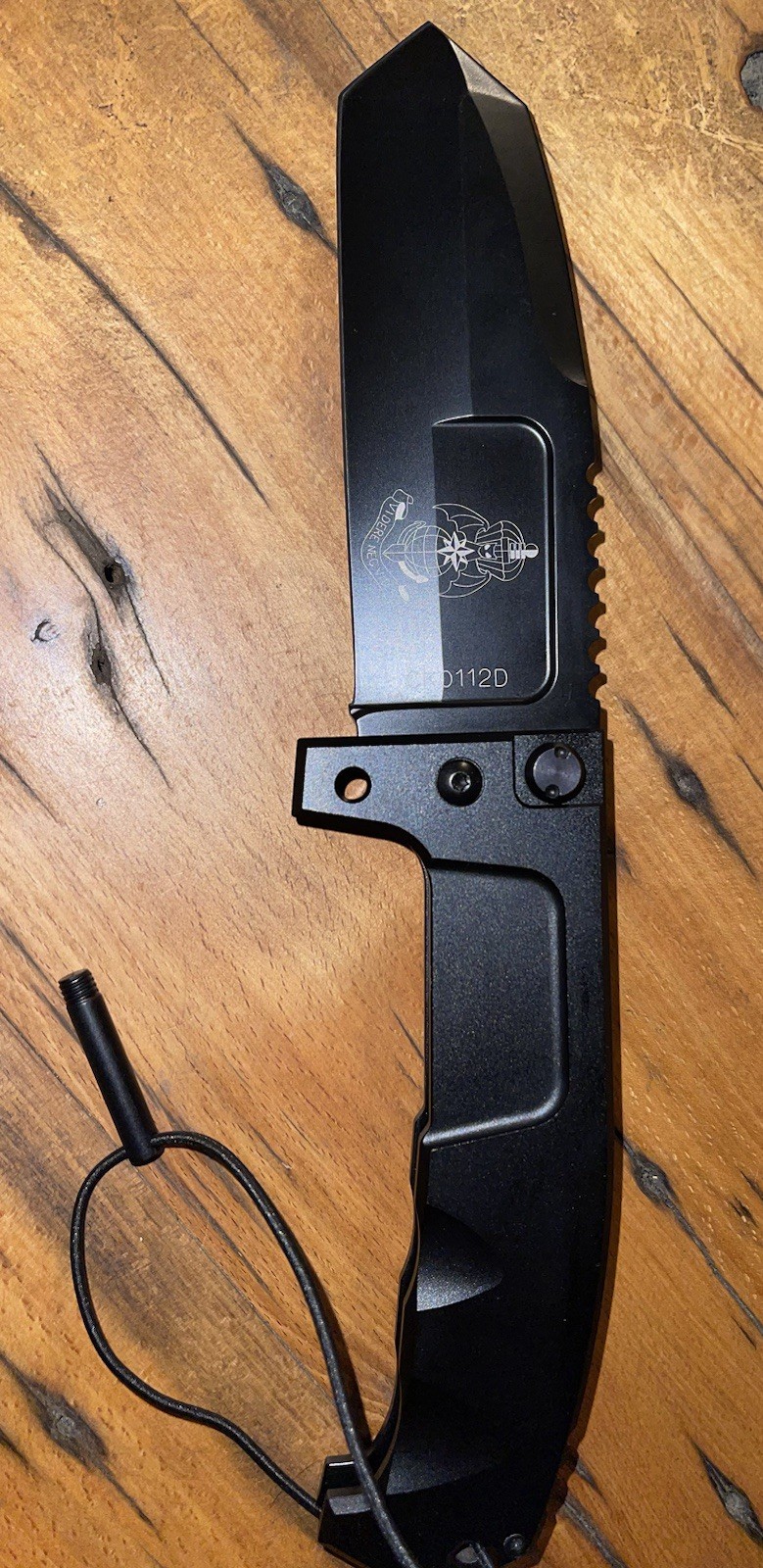 EXTREMA RATIO RAO 185° FOLDER COMBAT TACTICAL KNIFE WITH SHEATH