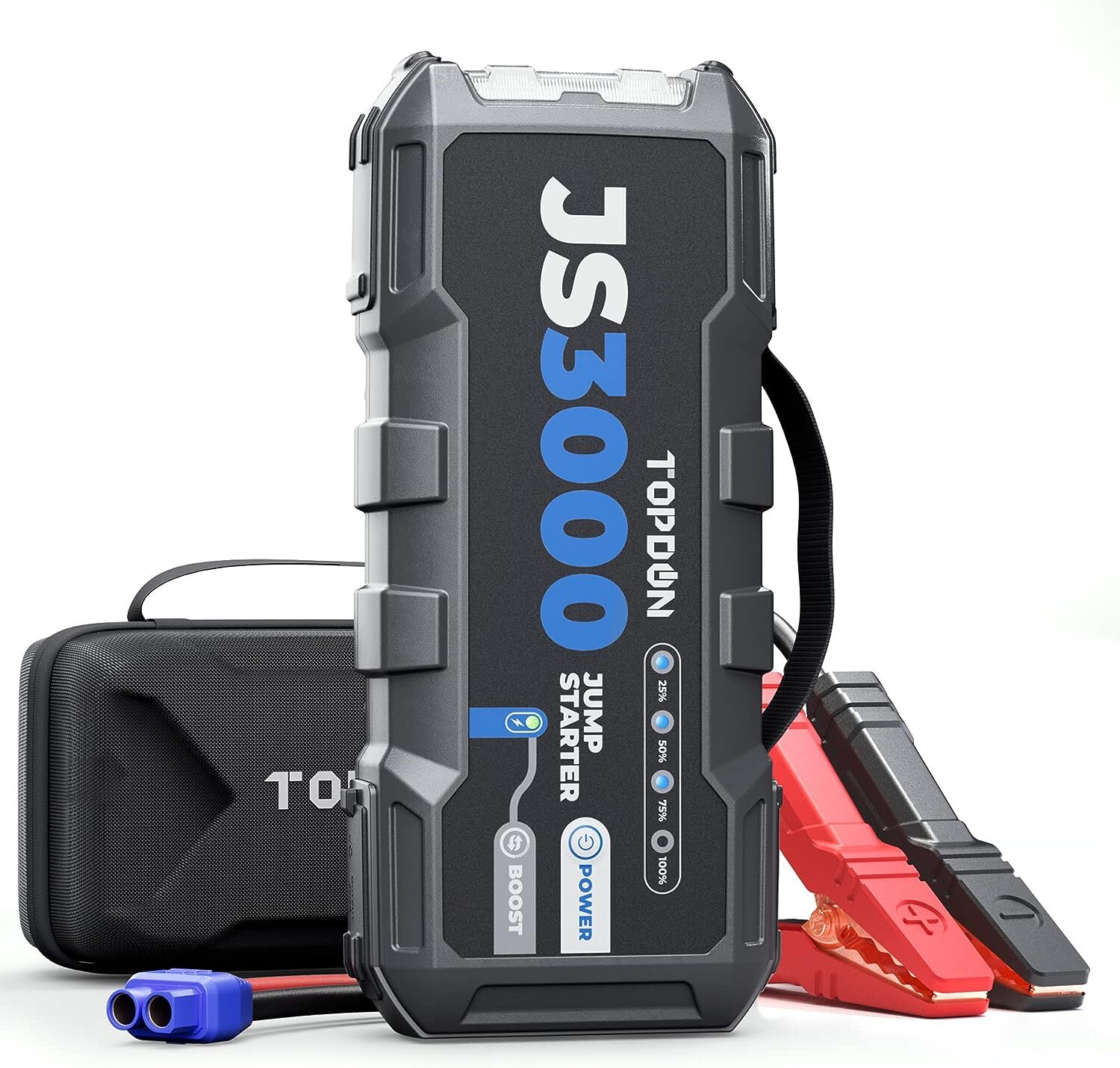 🔥2024 TOPDON JS3000 TOPDON Jump Starter 12 Volt Jumper Starter Battery Booster