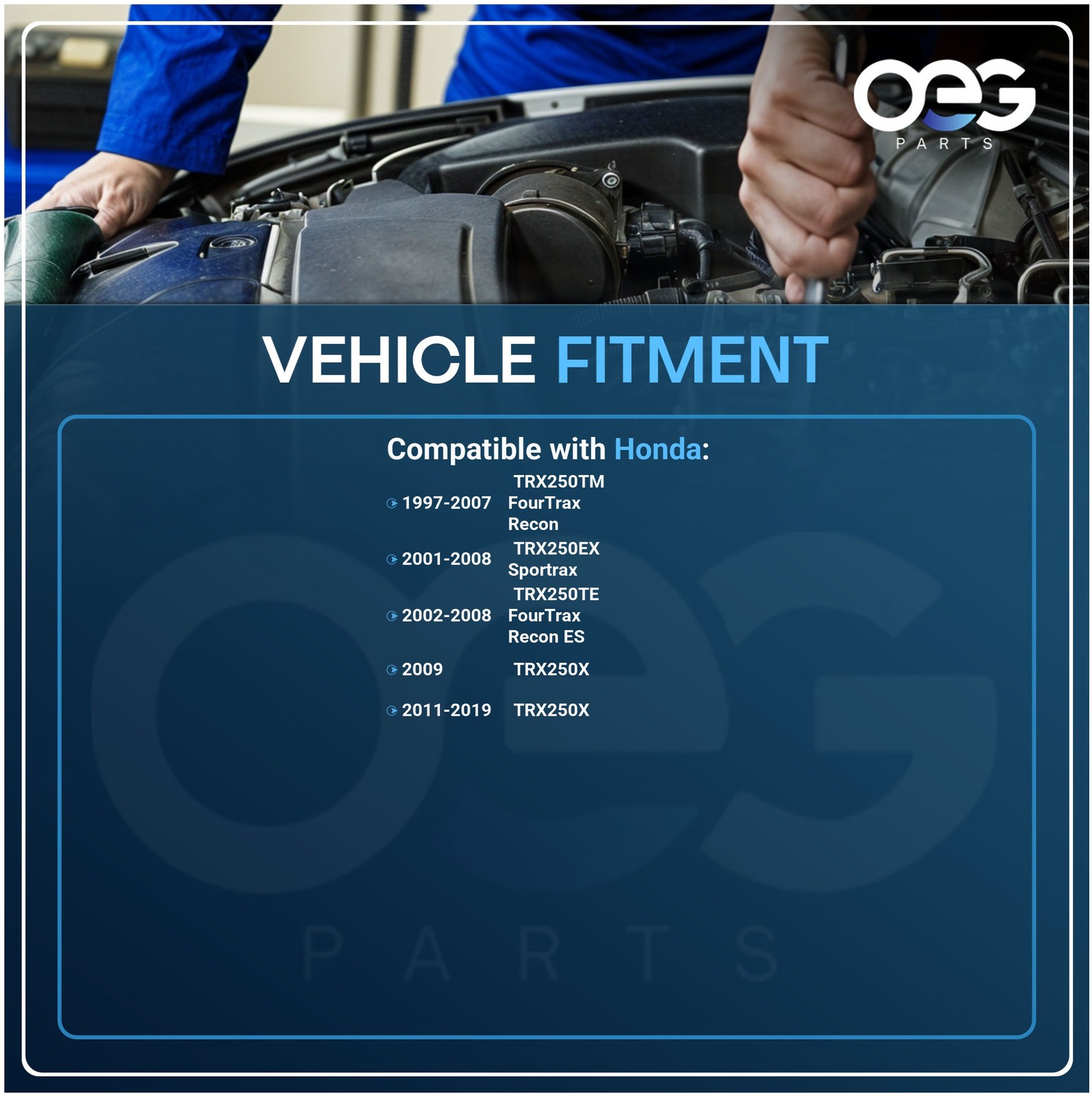 New Starter For Honda ATV TRX250TE FOURTRAX Recon ES 2002-07 FOUR TRAX TRX250 TE