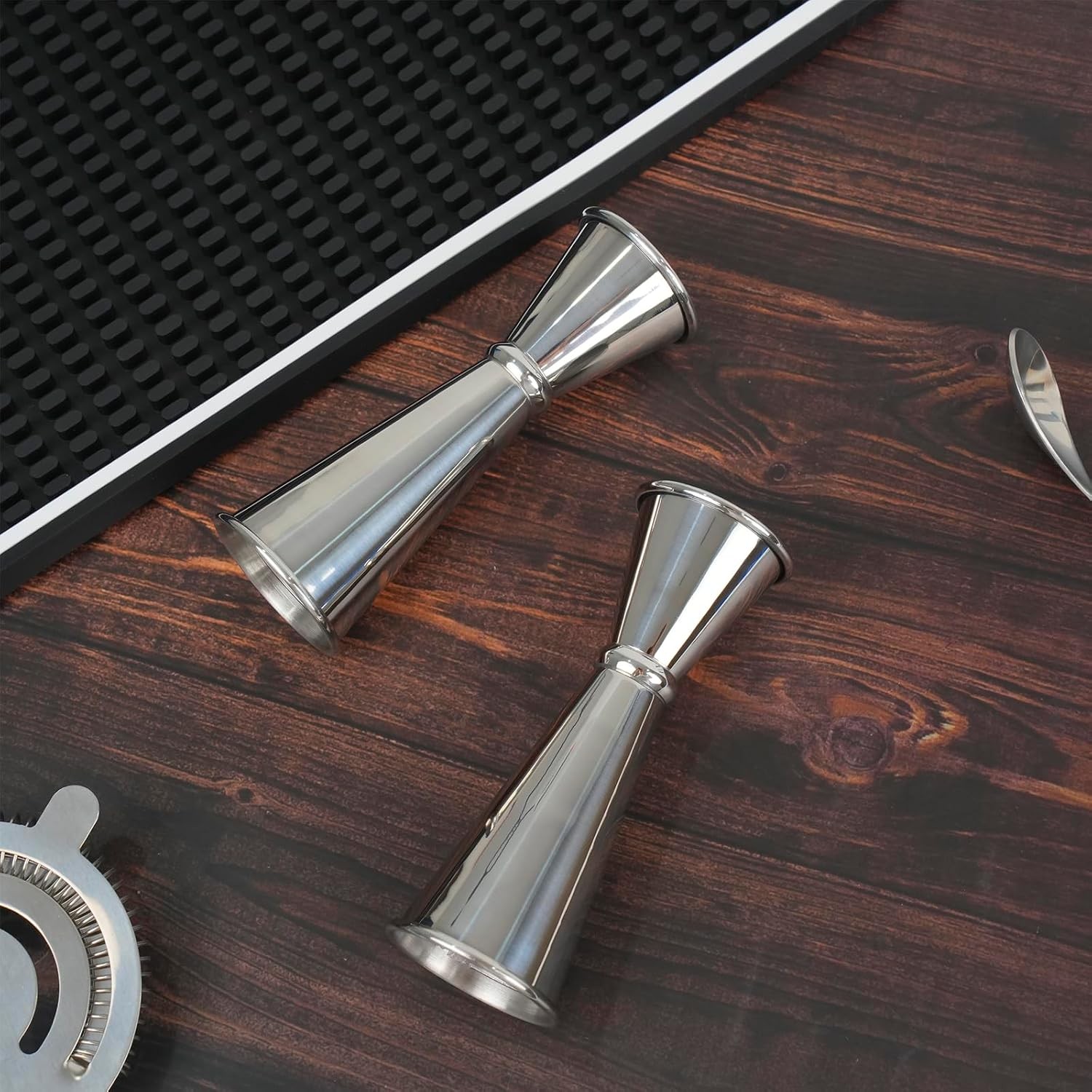 Lexenic 2oz 1oz Premium Japanese Jigger with 7 Measurements 1oz*2oz, Pack 1