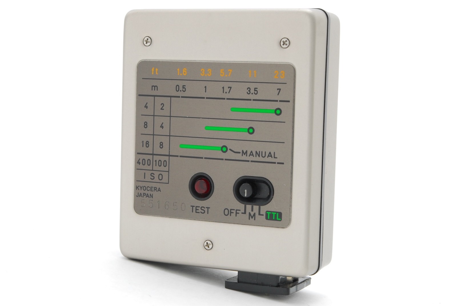 ⏯️ [ MINT in Box ] Contax TLA140 Shoe Mount Flash For G1 G2 TLA 140 From JAPAN