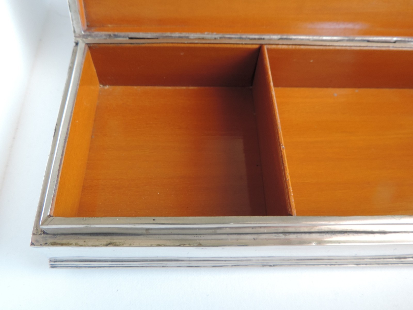 20th Century Thai Siam Sterling Silver & Niello Garuda Box, Bangkok, c.1940 503g