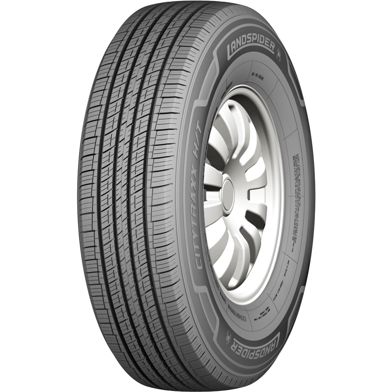 Tire Landspider Citytraxx H/T 235/65R16 Load E 10 Ply Van Commercial
