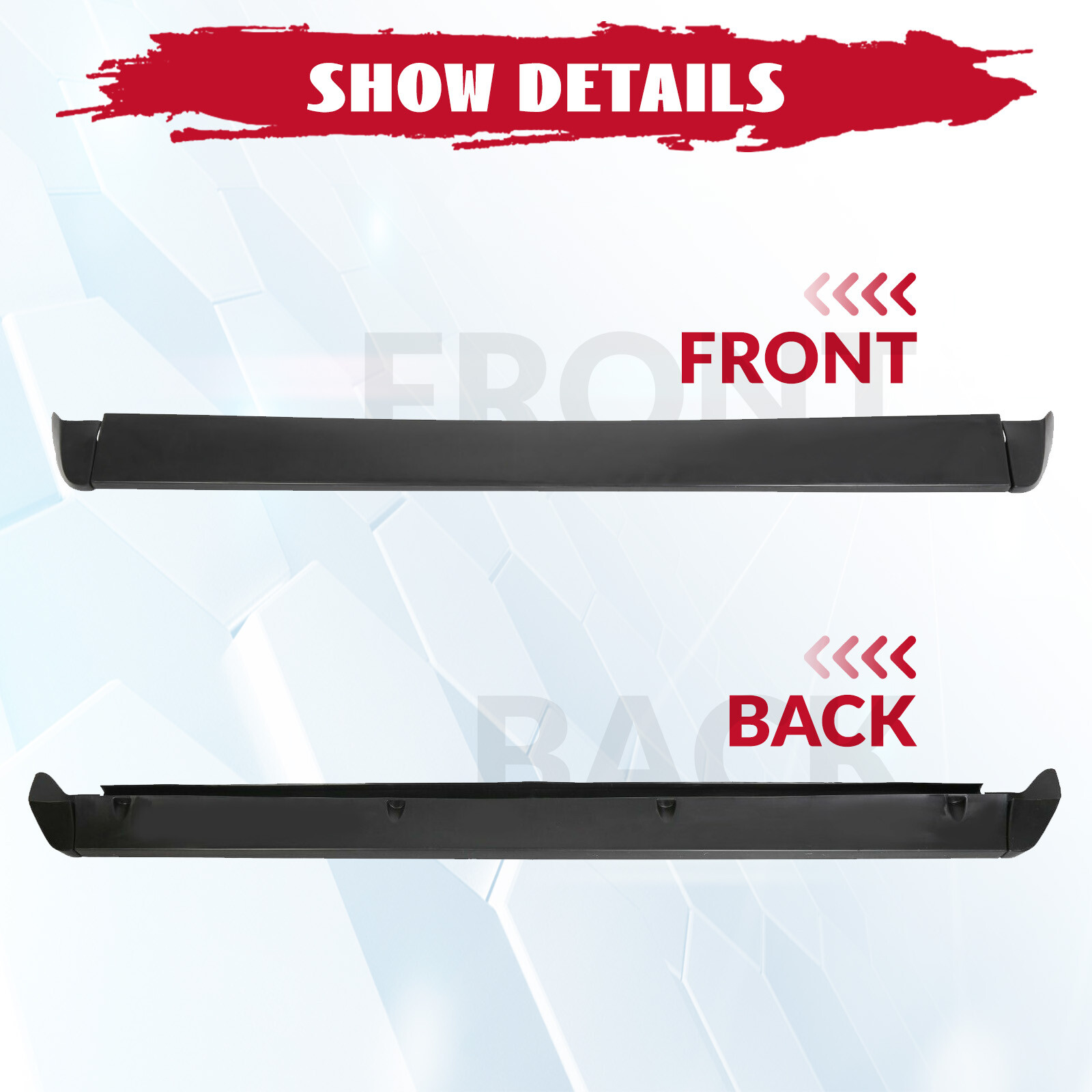 For 99-06 Chevy Silverado Tailgate Intimidator Rear Spoiler Wing SS Polyurethane