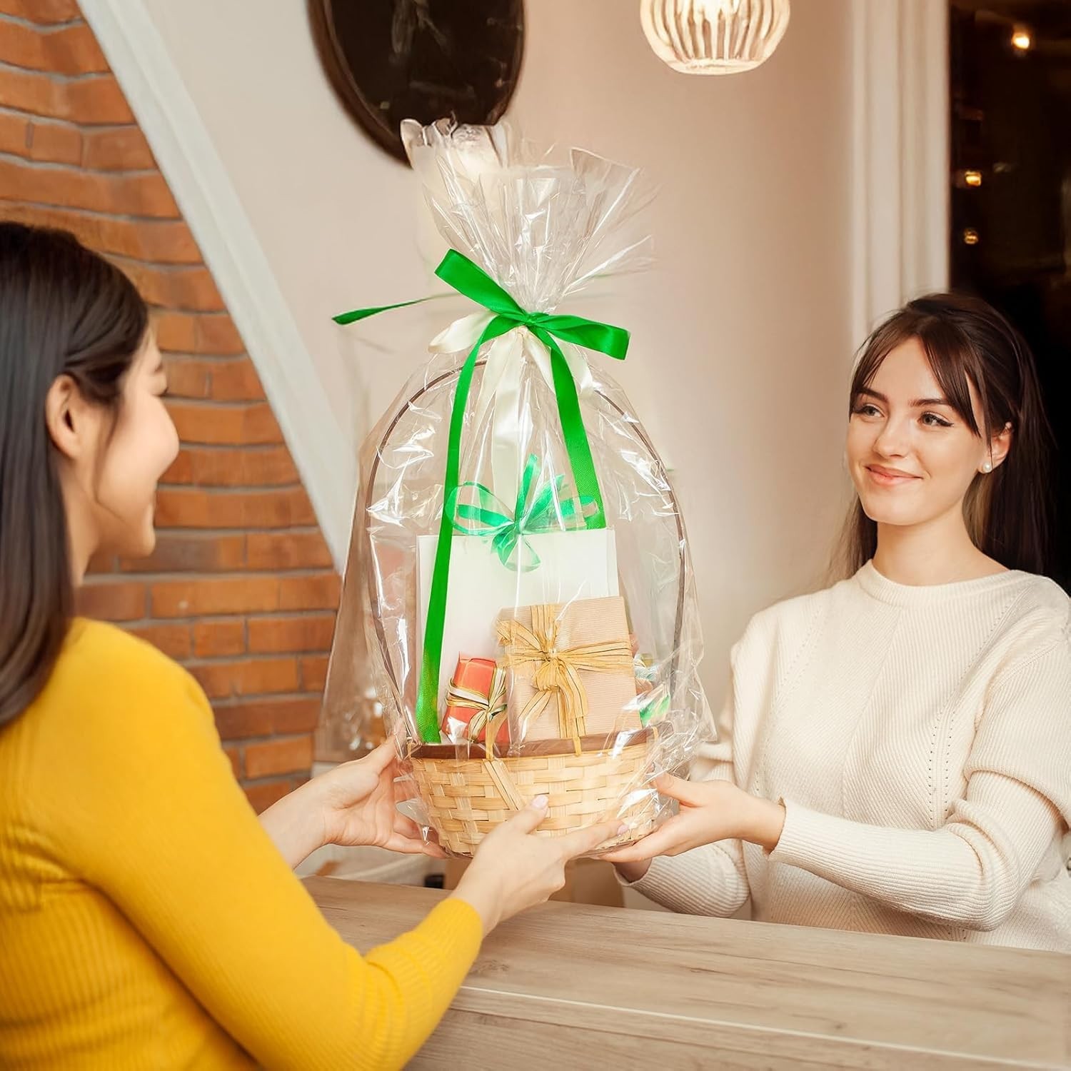 Clear Heat Shrink Wrap Film Flat Bags 14X20 100PACK Large Size for Packing Shoes