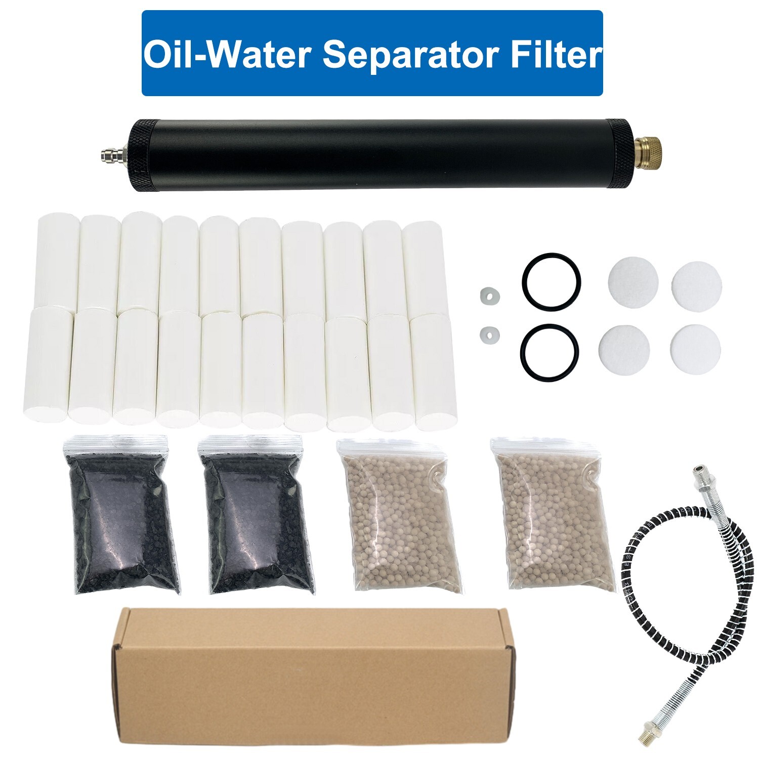 High Pressure PCP Air Compressor Oil-Water Separator Air Filter Filtration Pump